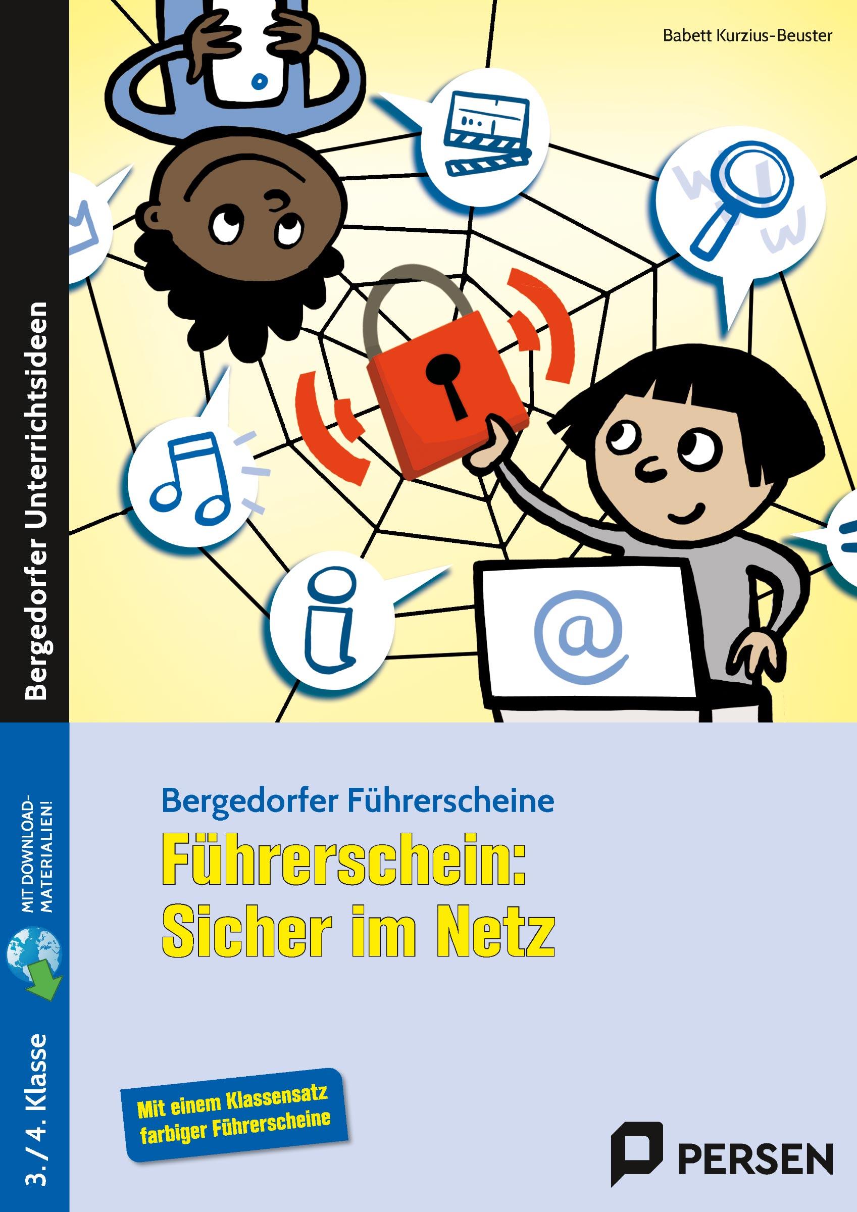 Vorderes Coverbild Führerschein: Sicher im Netz
