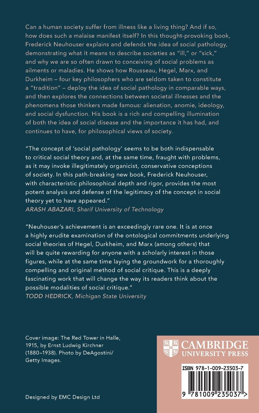 Rückseitencover Diagnosing Social Pathology