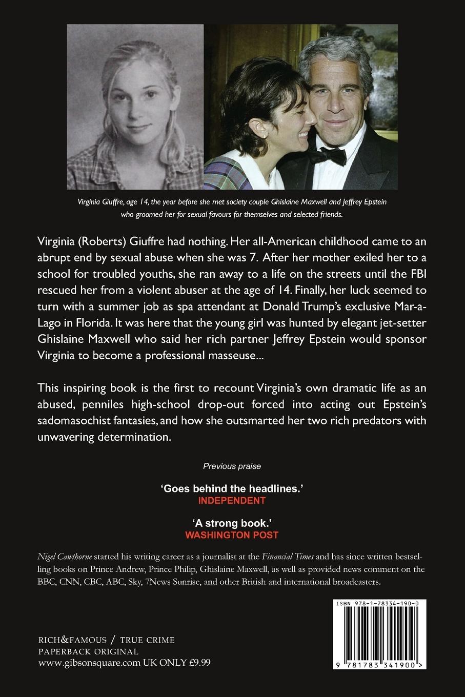 Rückseitencover Virginia Giuffre