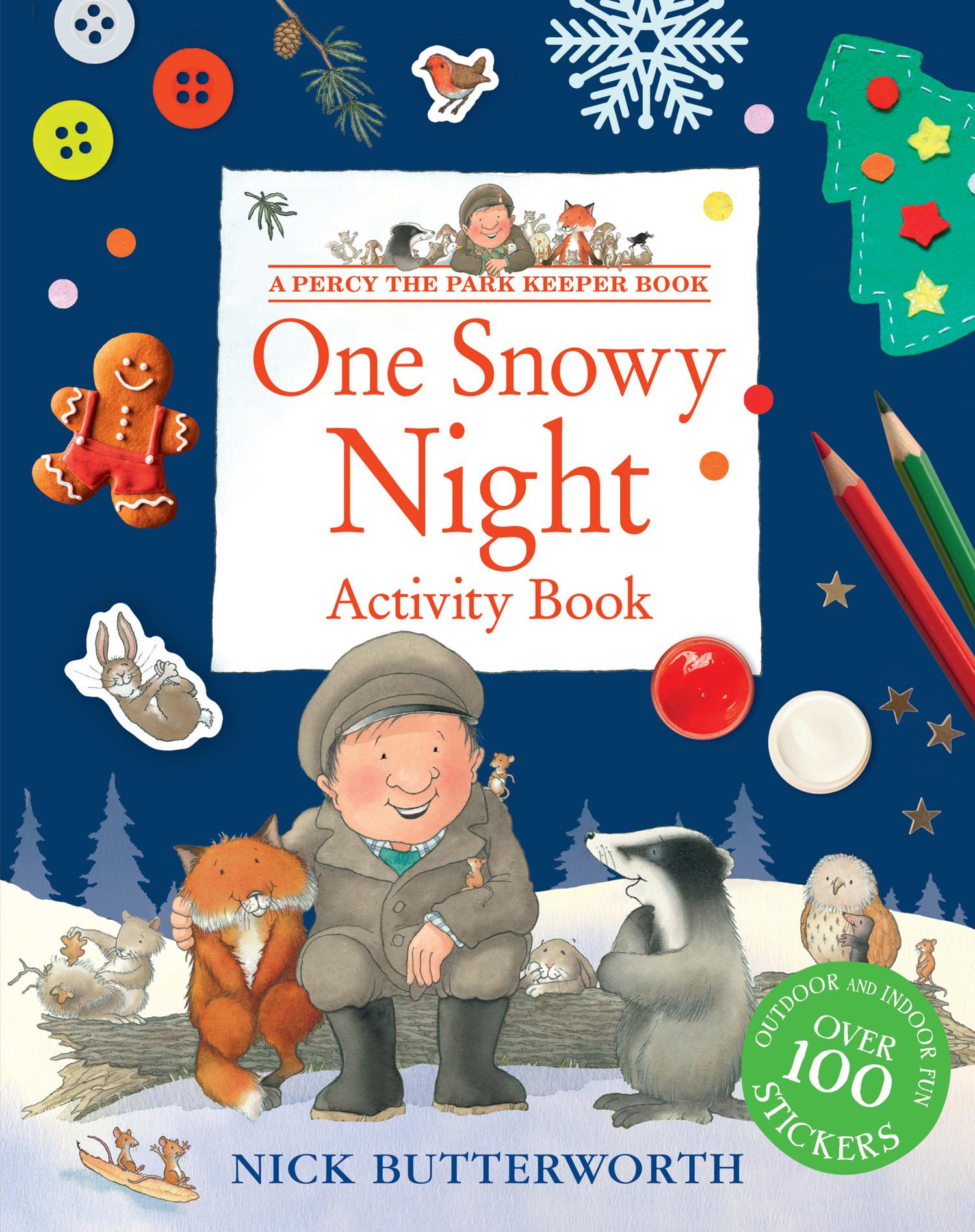 Vorderes Coverbild One Snowy Night Activity Book