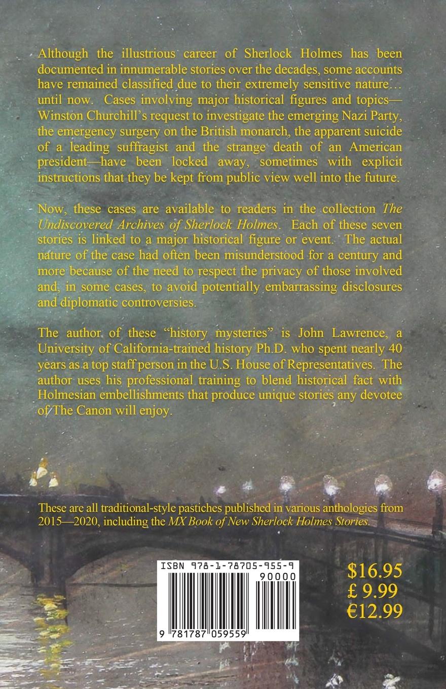 Rückseitencover The Undiscovered Archives of Sherlock Holmes
