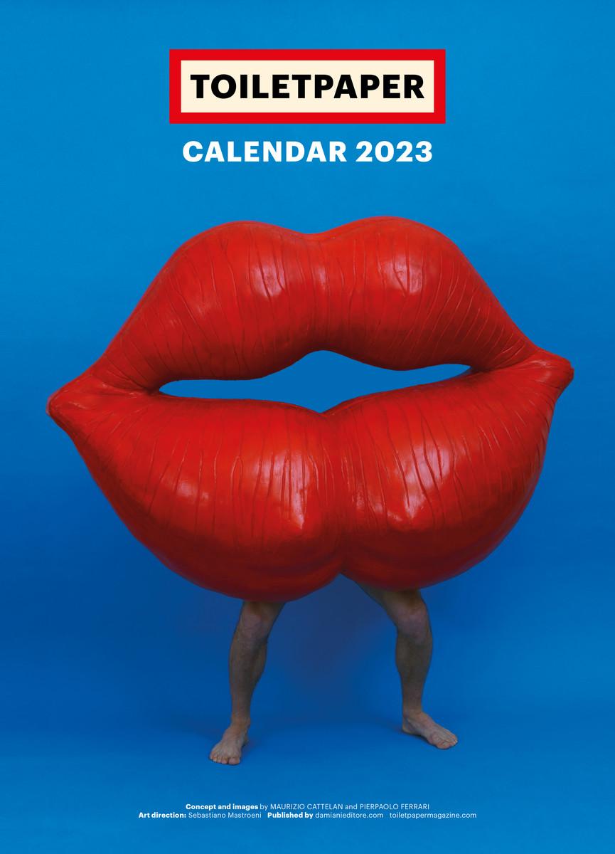 Vorderes Coverbild Toilet Paper Calendar 2023