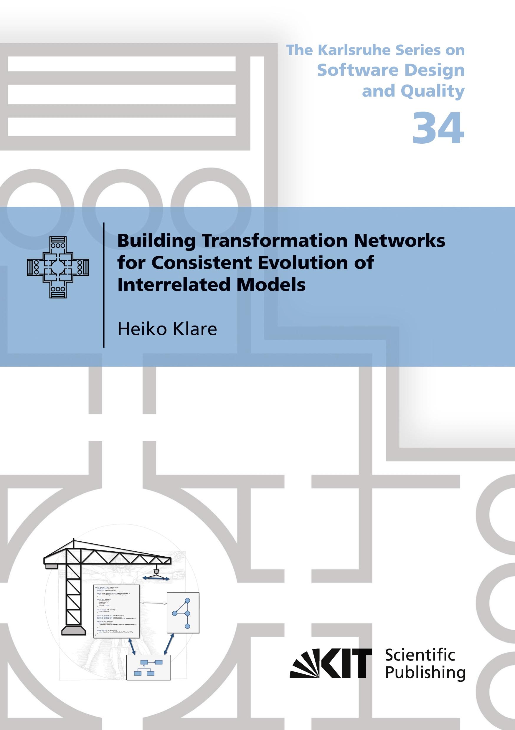 Vorderes Coverbild Building Transformation Networks for Consistent Evolution of Interrelated Models
