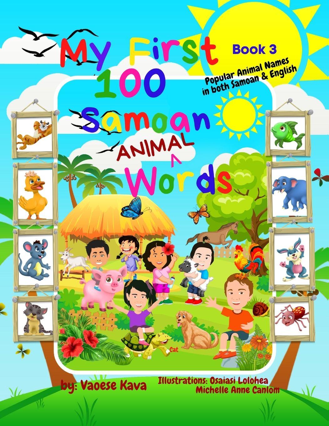 Vorderes Coverbild My First 100 Samoan Animal Words - Book 3