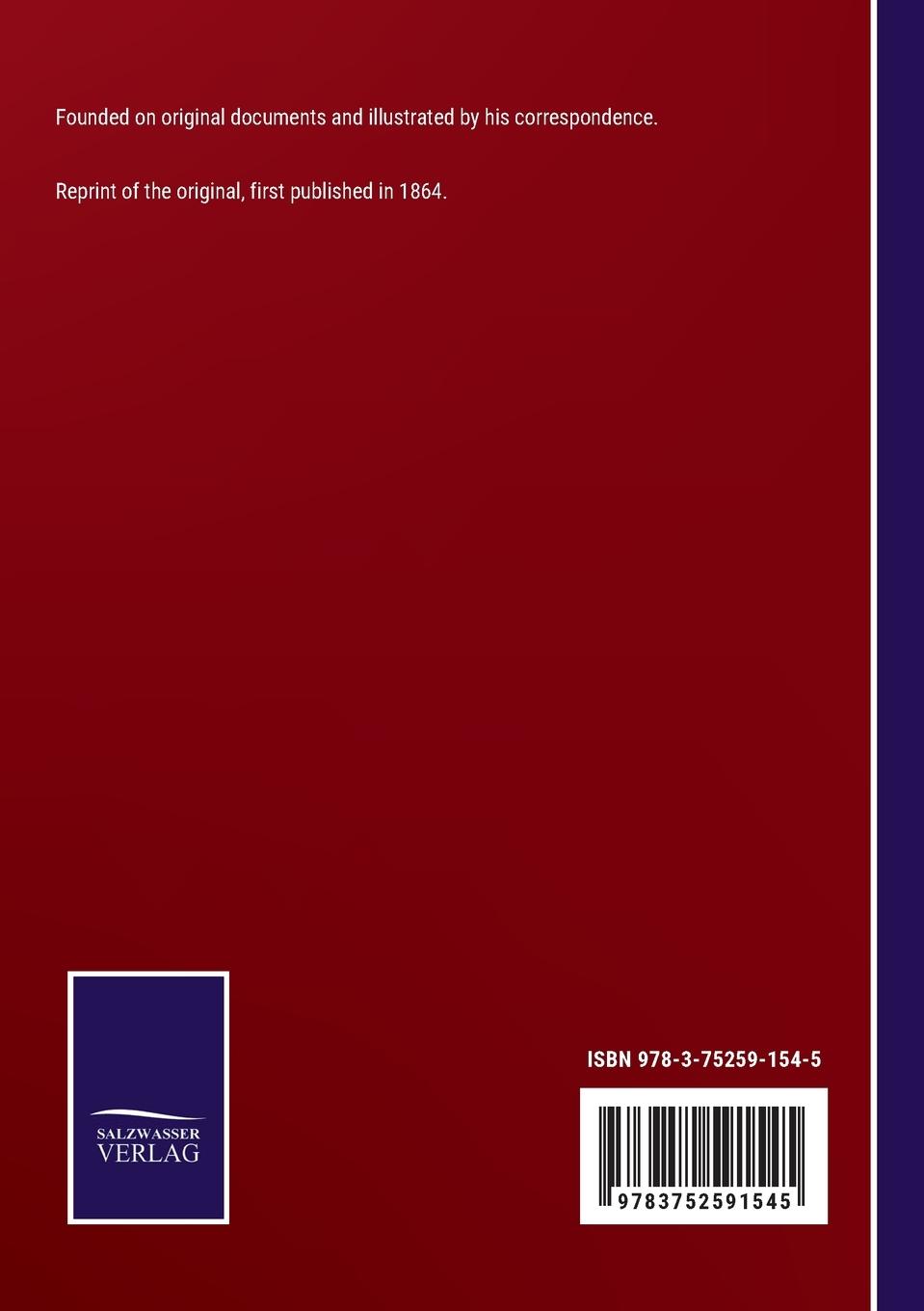 Rückseitencover The Life of Major General James Wolfe