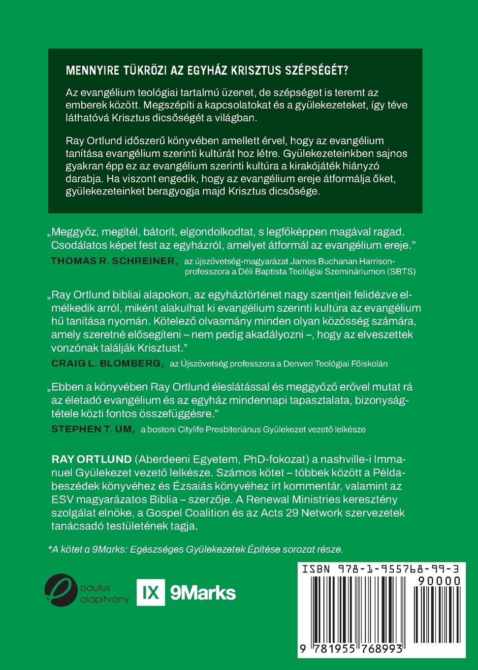 Rückseitencover The Gospel / Az Evangélium