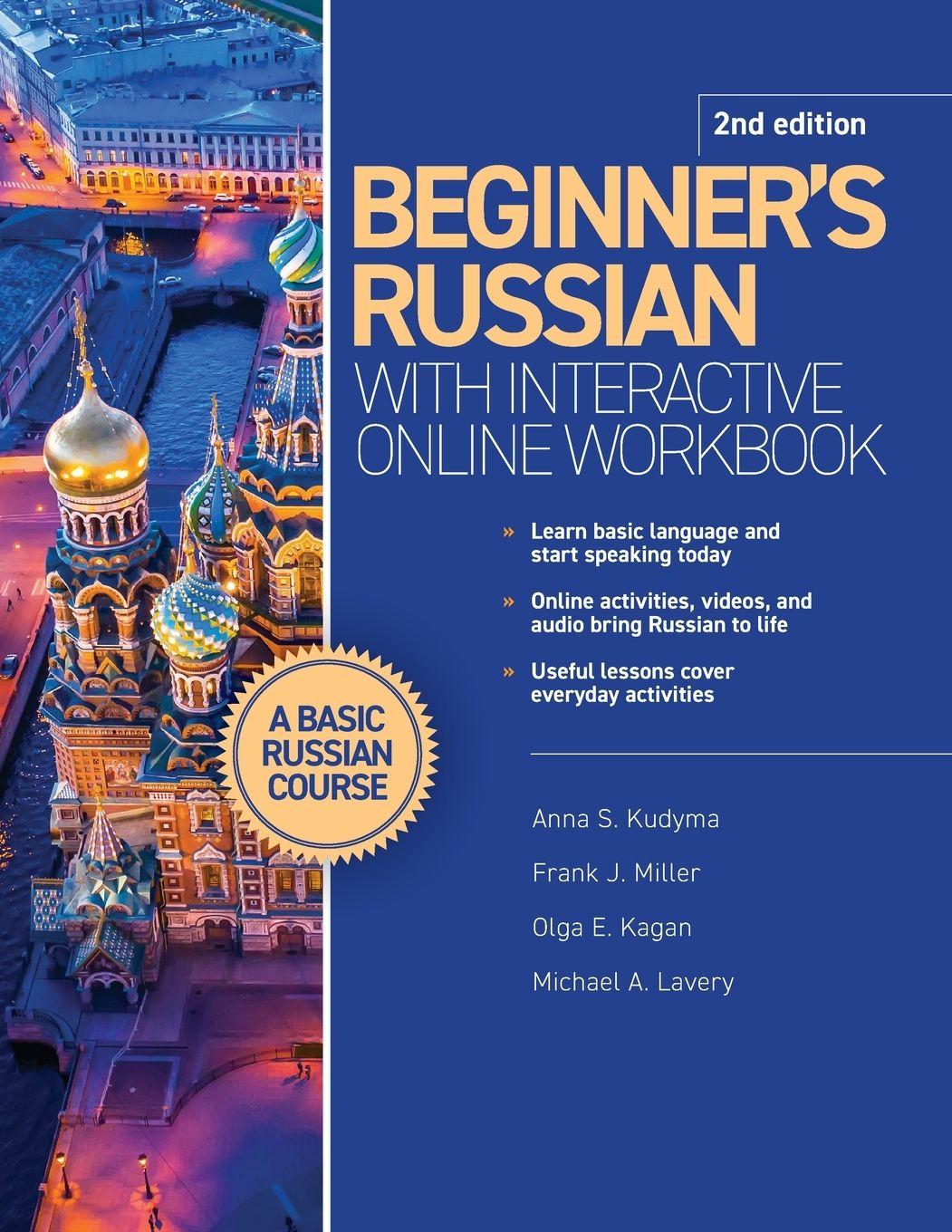 Vorderes Coverbild Beginner's Russian with Interactive Online Workbook, 2nd Edition