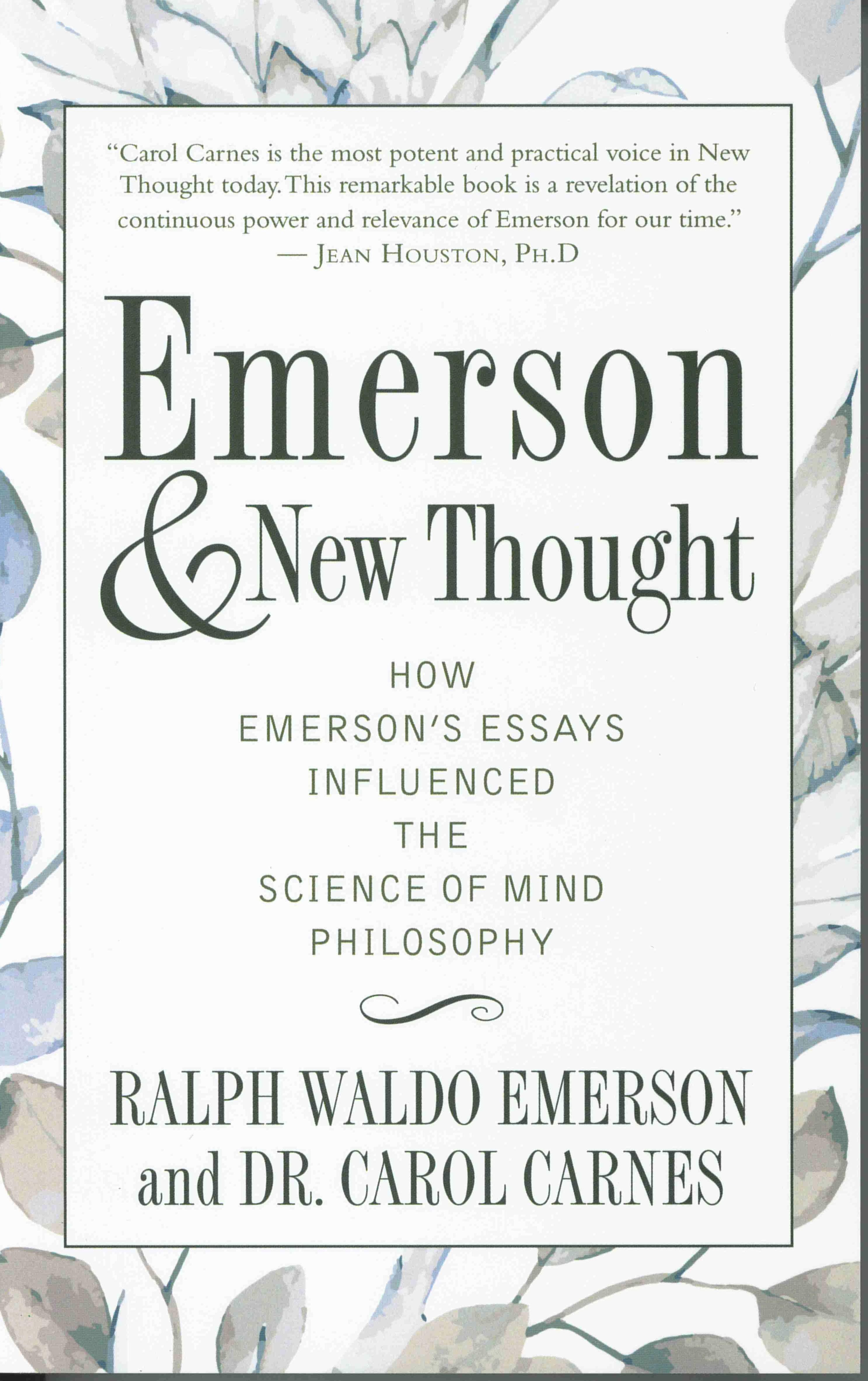 Vorderes Coverbild Emerson and New Thought