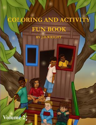 Vorderes Coverbild Coloring and Activity Fun Book Volume 2 by J.D.Wright