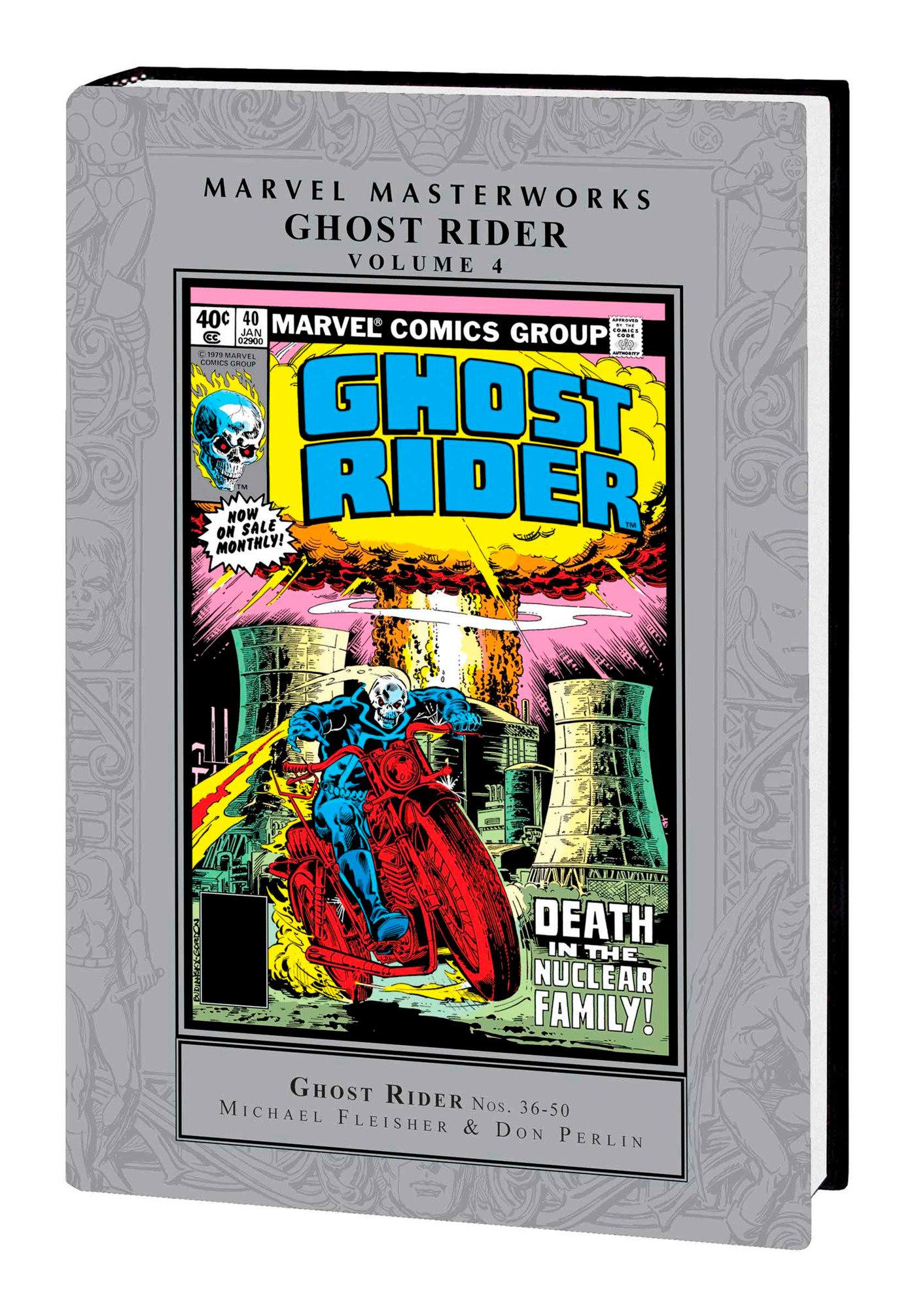 Vorderes Coverbild Marvel Masterworks: Ghost Rider Vol. 4