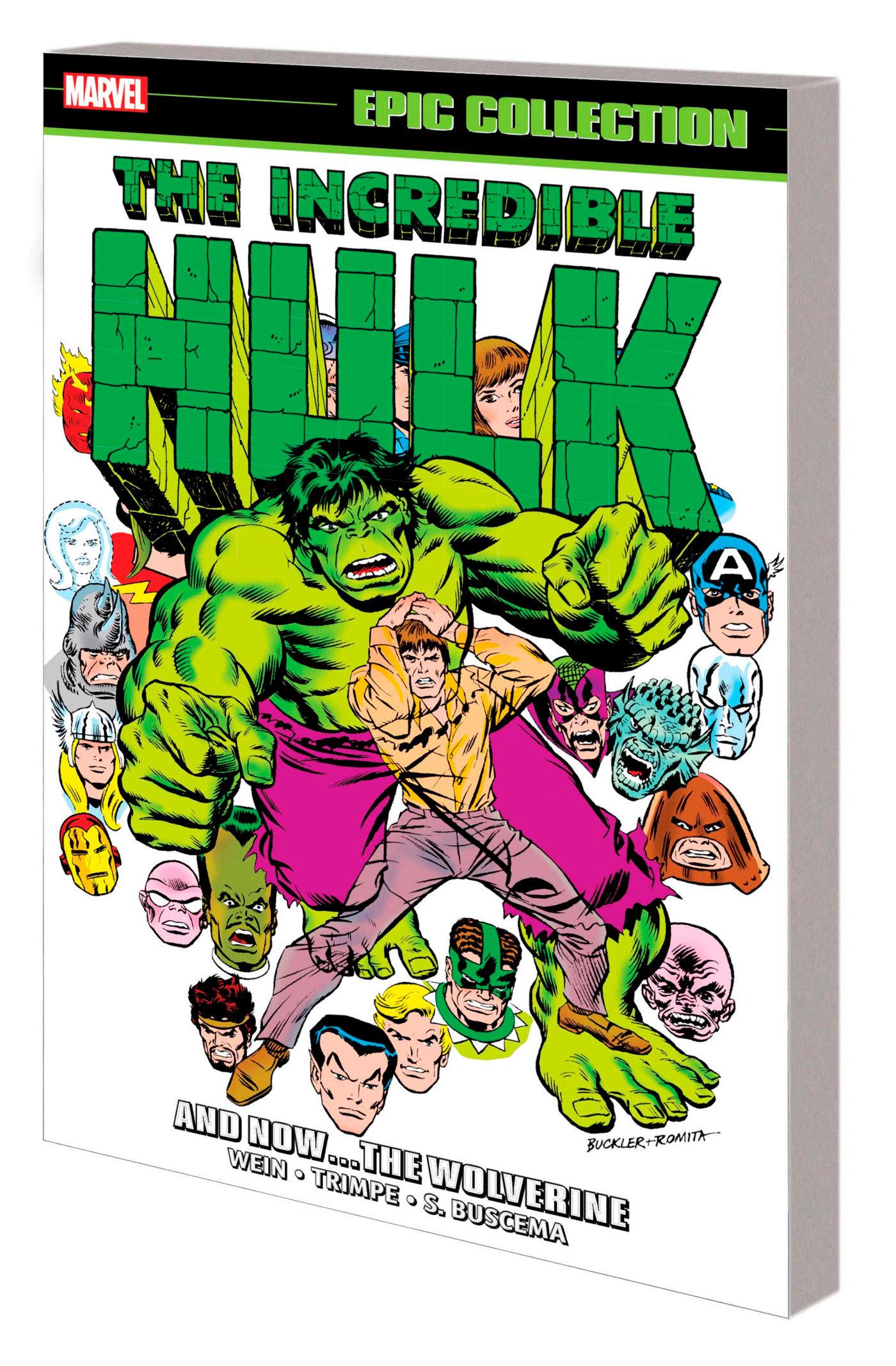 Vorderes Coverbild Incredible Hulk Epic Collection: And Nowthe Wolverine