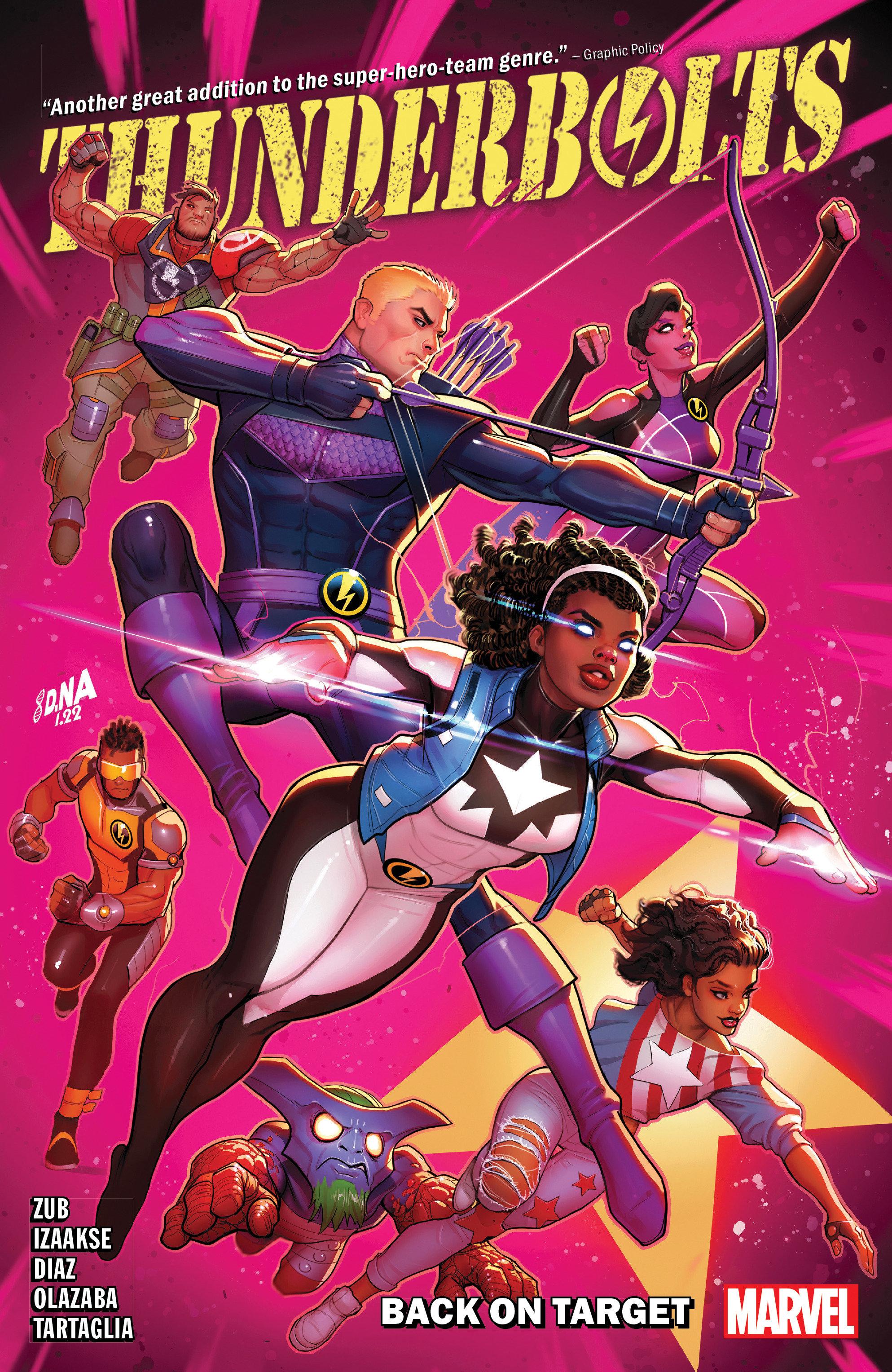 Vorderes Coverbild Thunderbolts: Back on Target