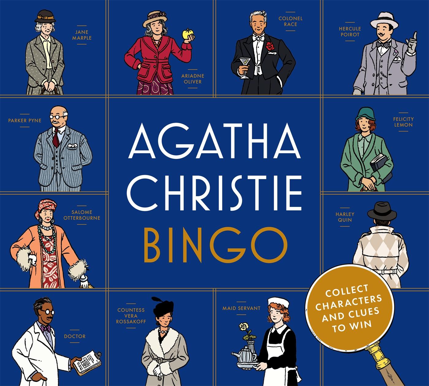Vorderes Coverbild Agatha Christie Bingo