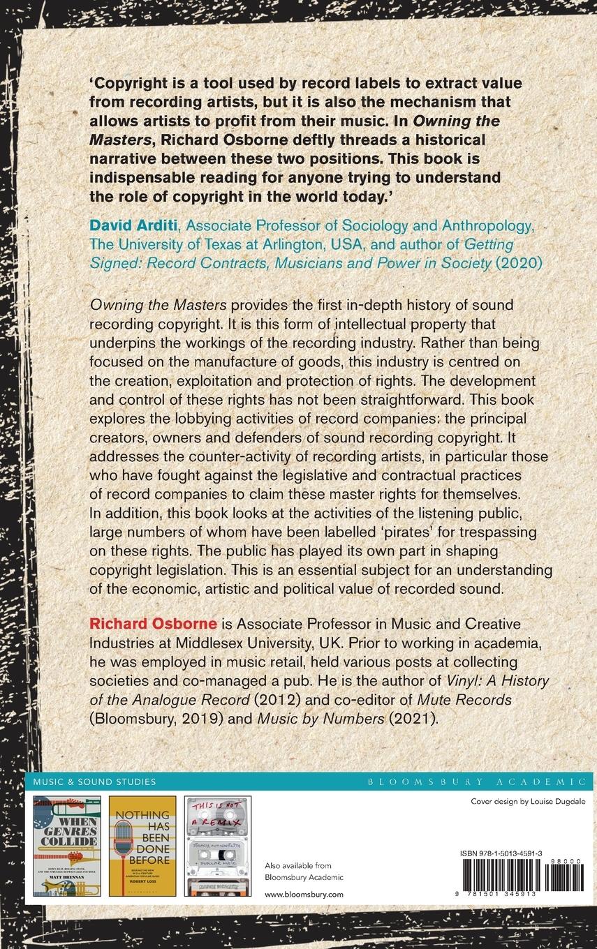 Rückseitencover Owning the Masters