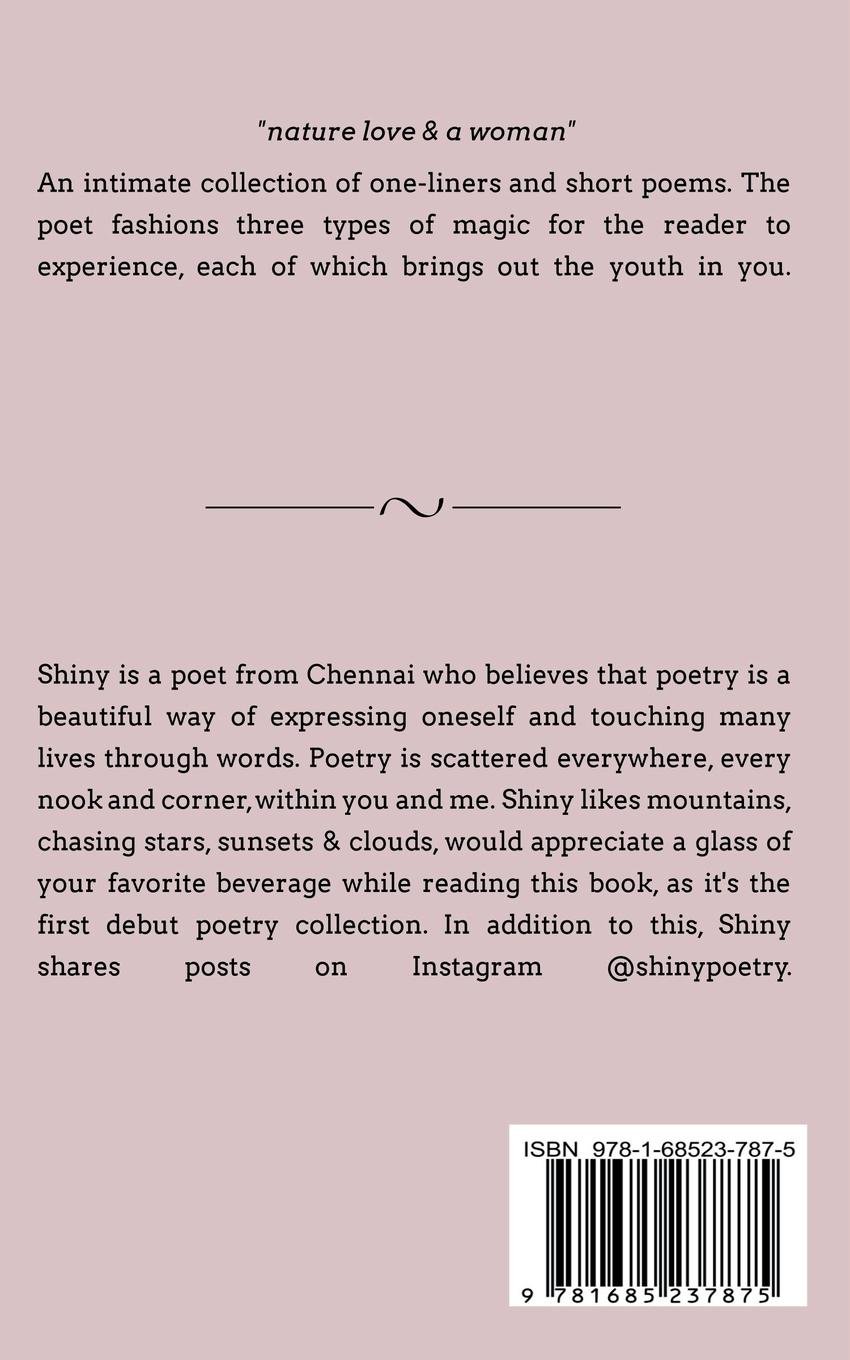 Rückseitencover nature love & a woman