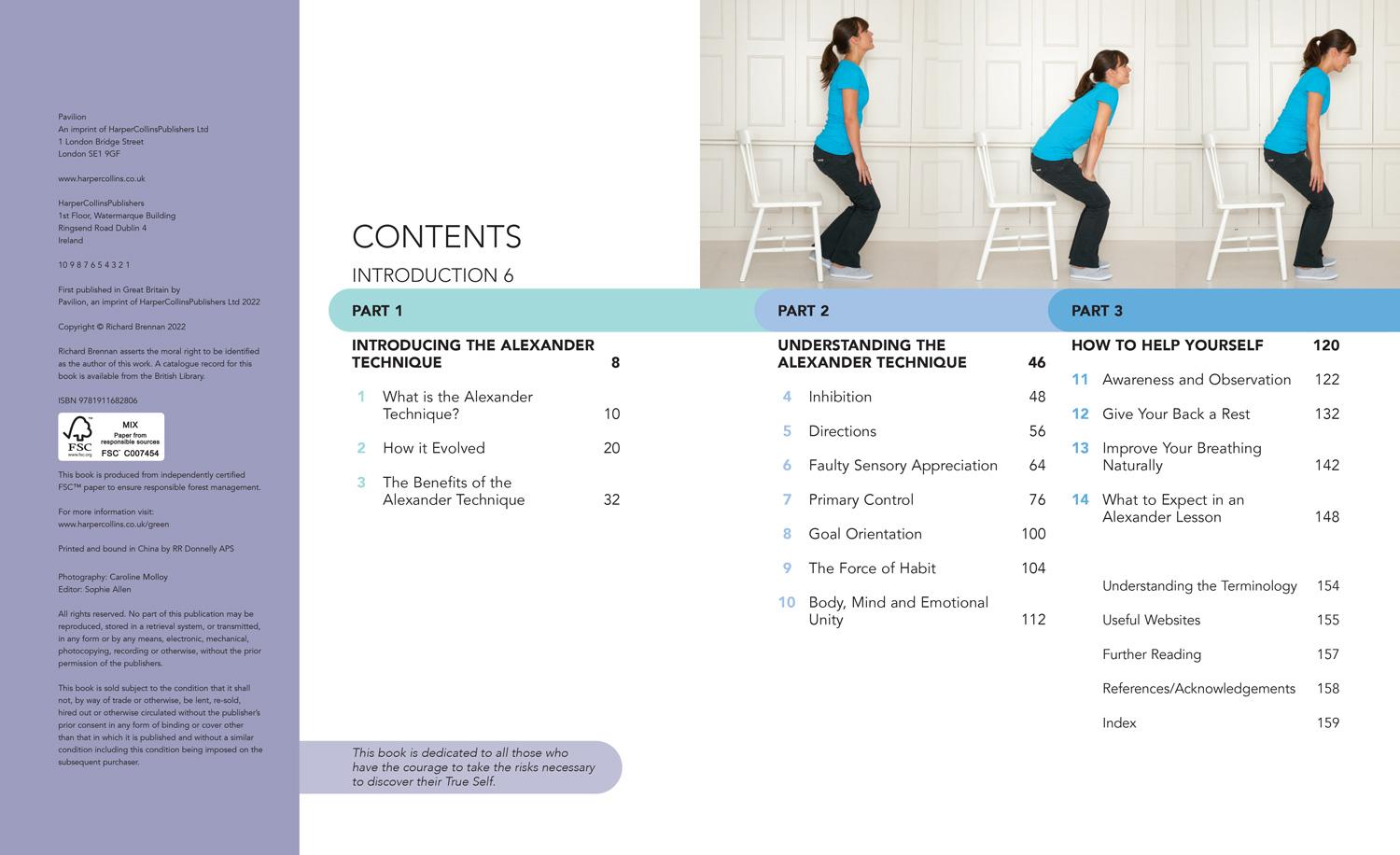 Beispielinhalt (Bild) The Alexander Technique Workbook