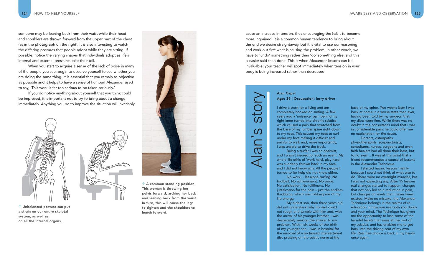 Beispielinhalt (Bild) The Alexander Technique Workbook