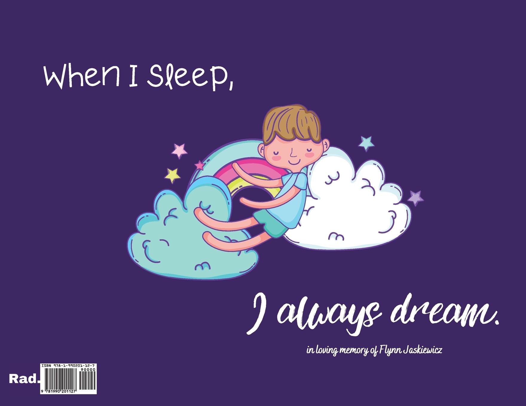 Rückseitencover When I go to sleep, I dream