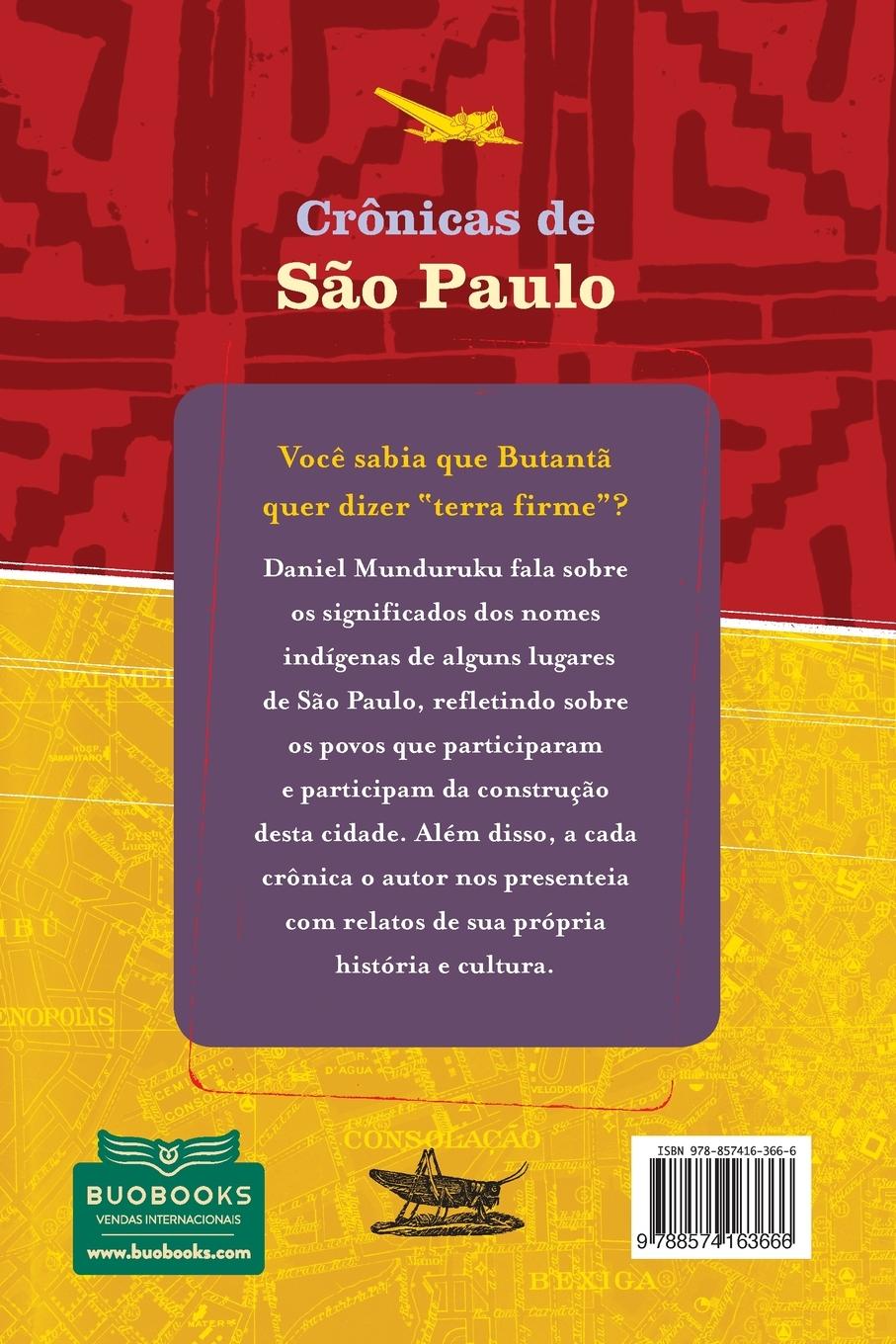Rückseitencover Crônicas de São Paulo