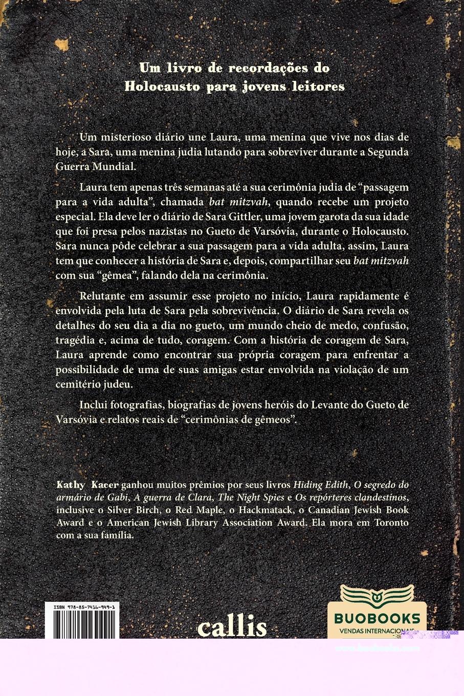 Rückseitencover O Diário da Irmã de Laura