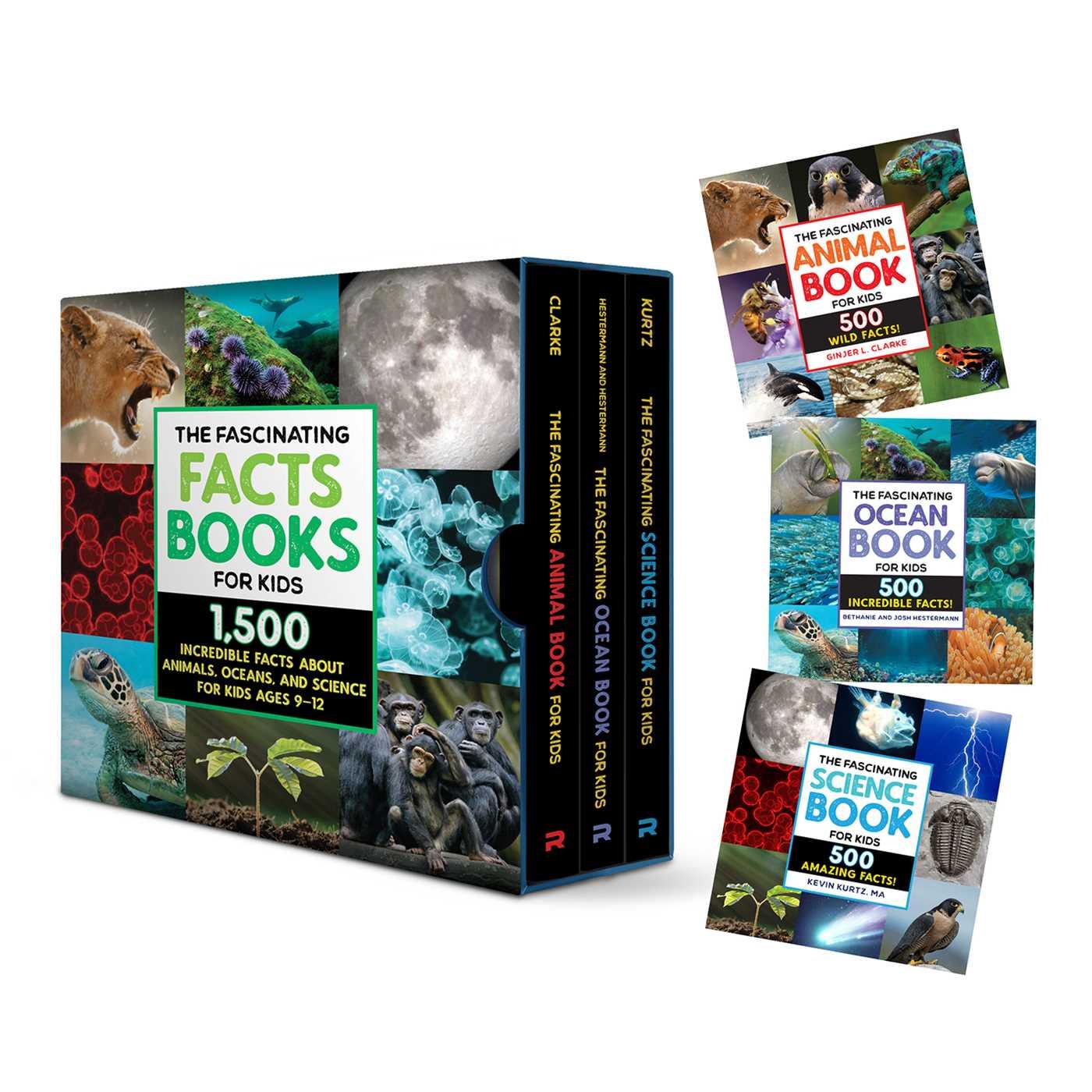 Vorderes Coverbild The Fascinating Facts Books for Kids 3 Book Box Set