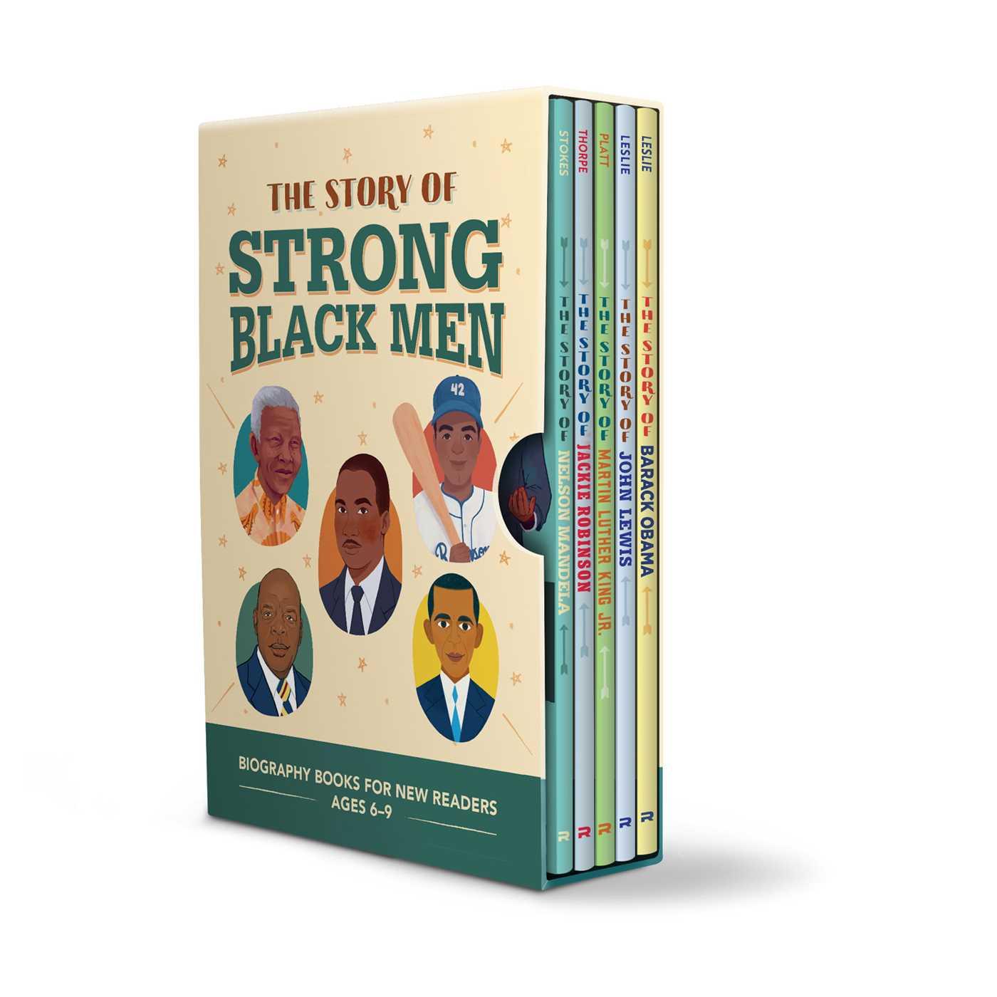 Vorderes Coverbild The Story of Strong Black Men 5 Book Box Set