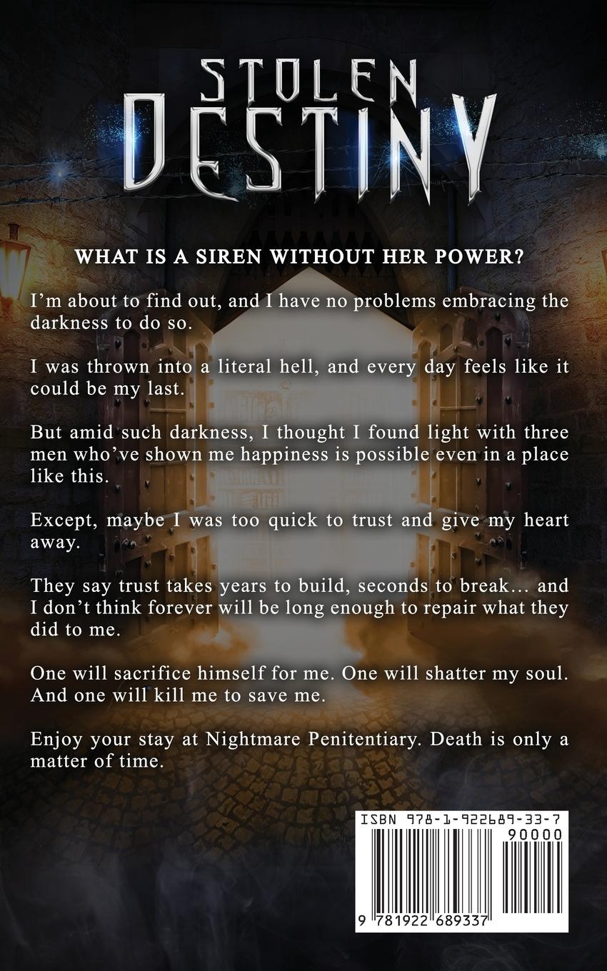 Rückseitencover Stolen Destiny