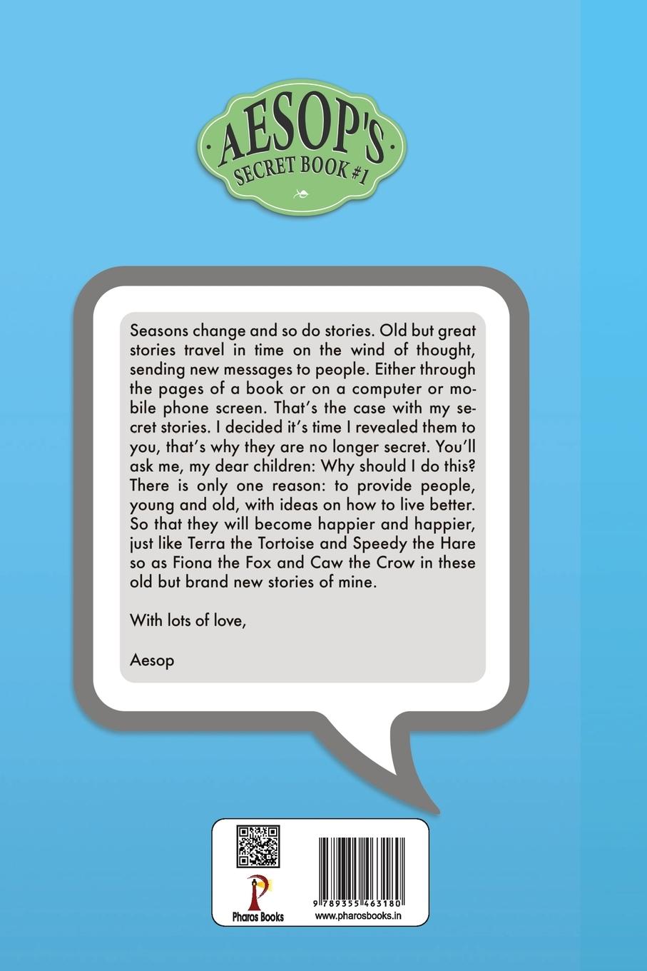 Rückseitencover Aesop's Secret Book 1