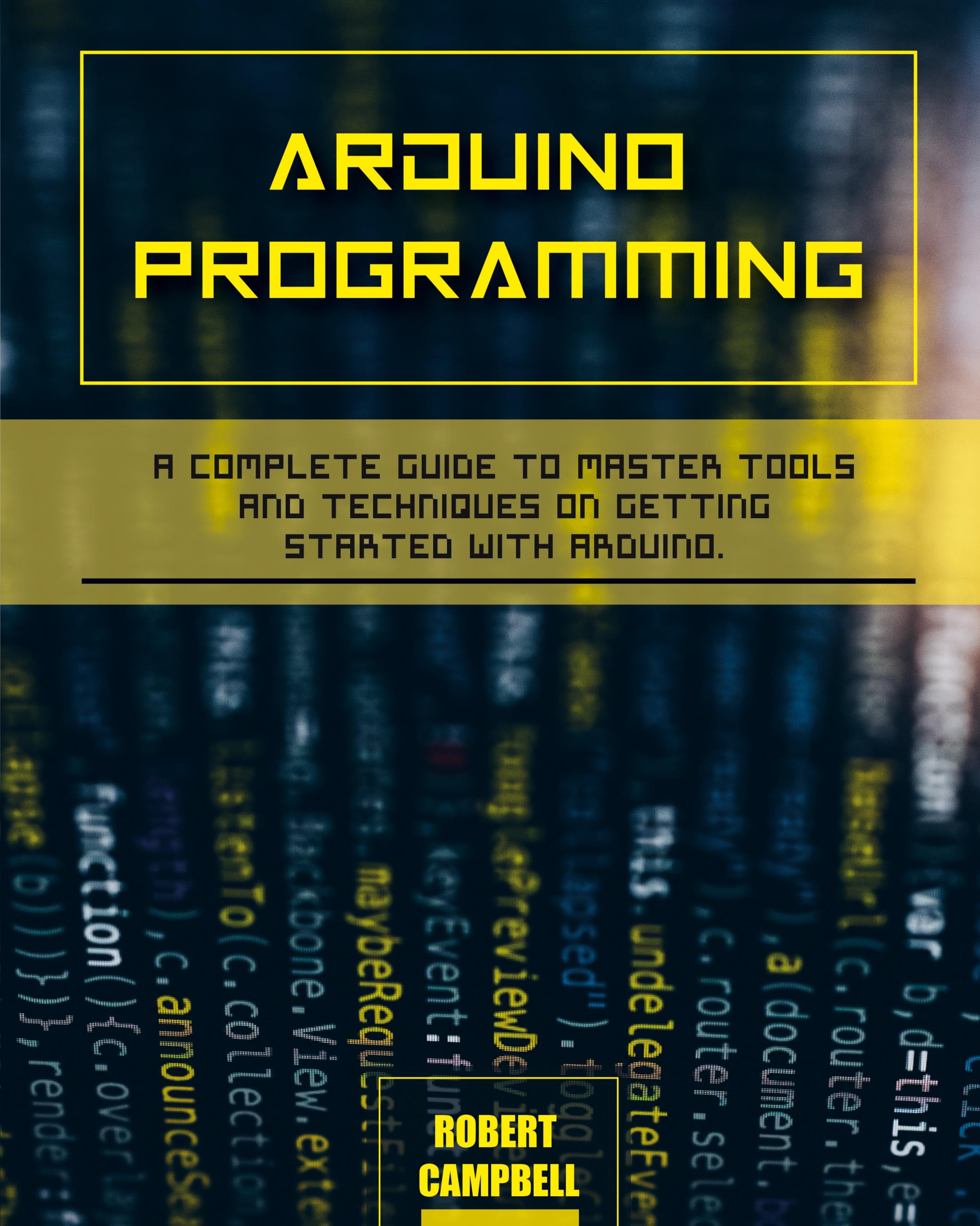 Vorderes Coverbild Arduino programming