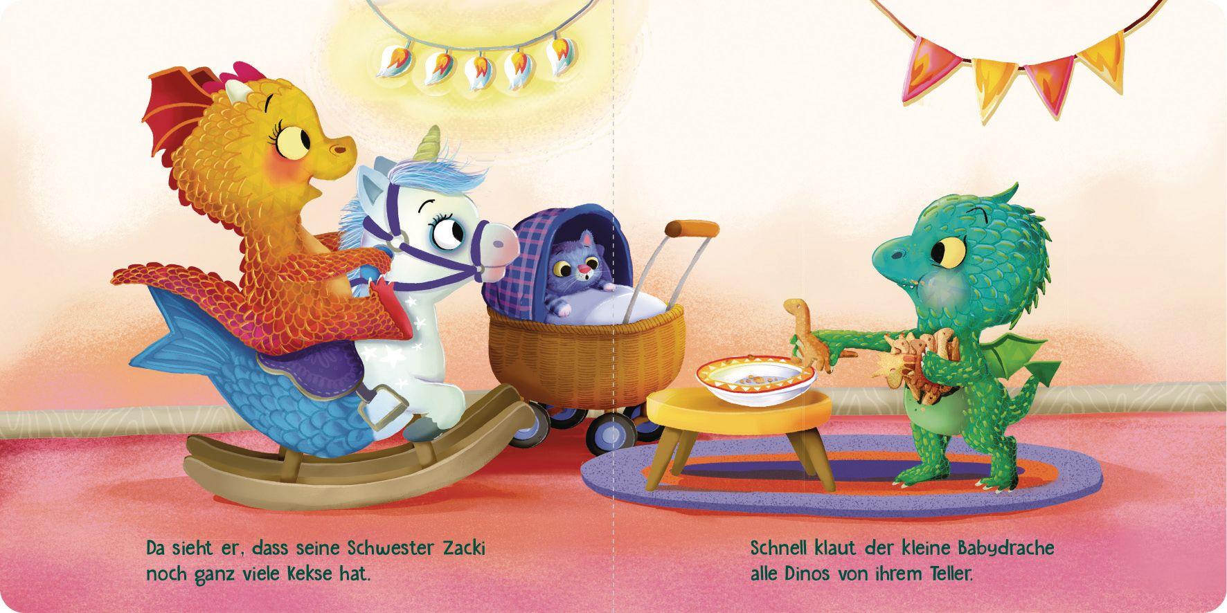 Beispielinhalt (Bild) Kleiner Drache, nicht streiten!