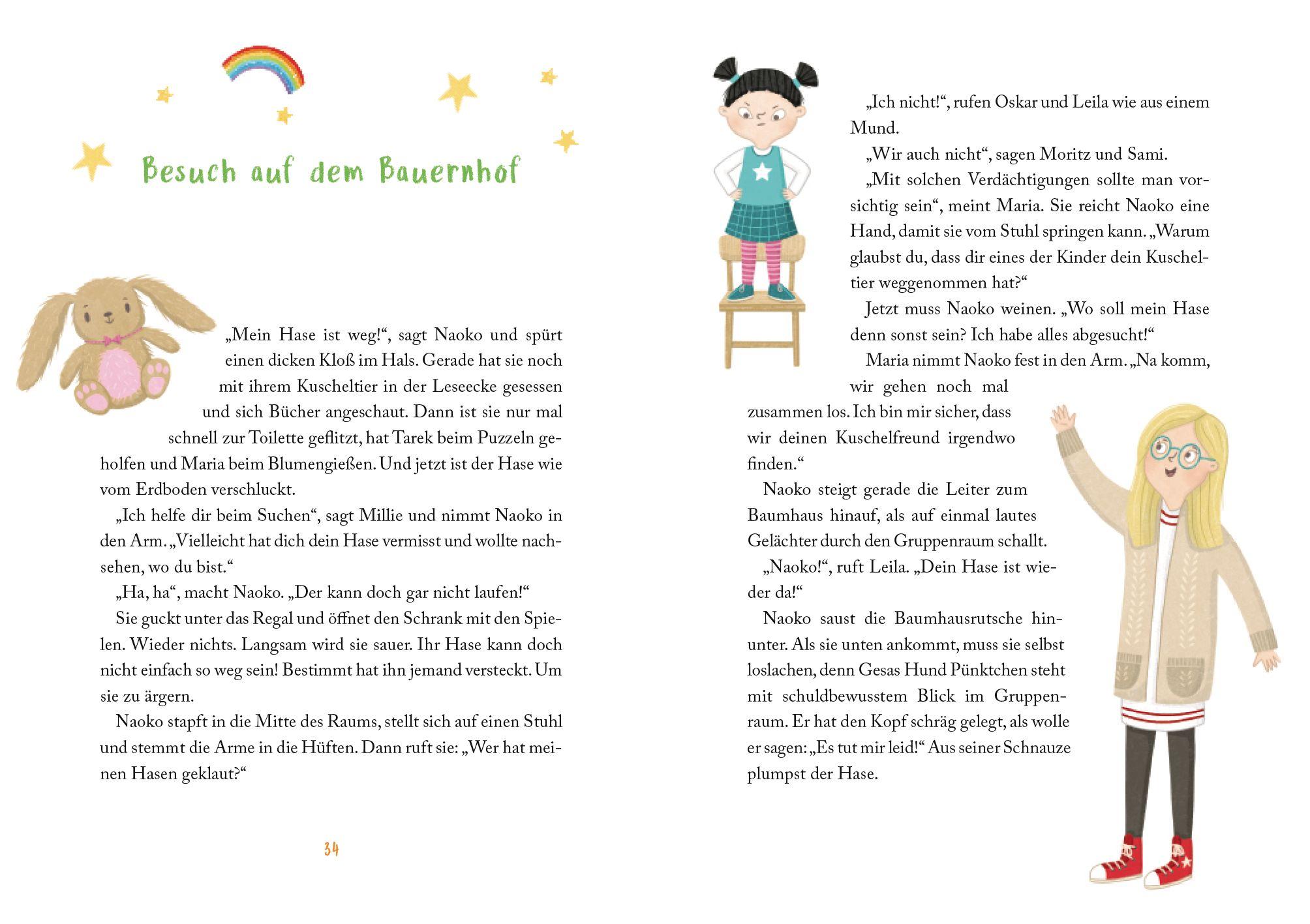 Beispielinhalt (Bild) Kindergarten Wunderbar - Komm mit auf die Zauberschaukel!