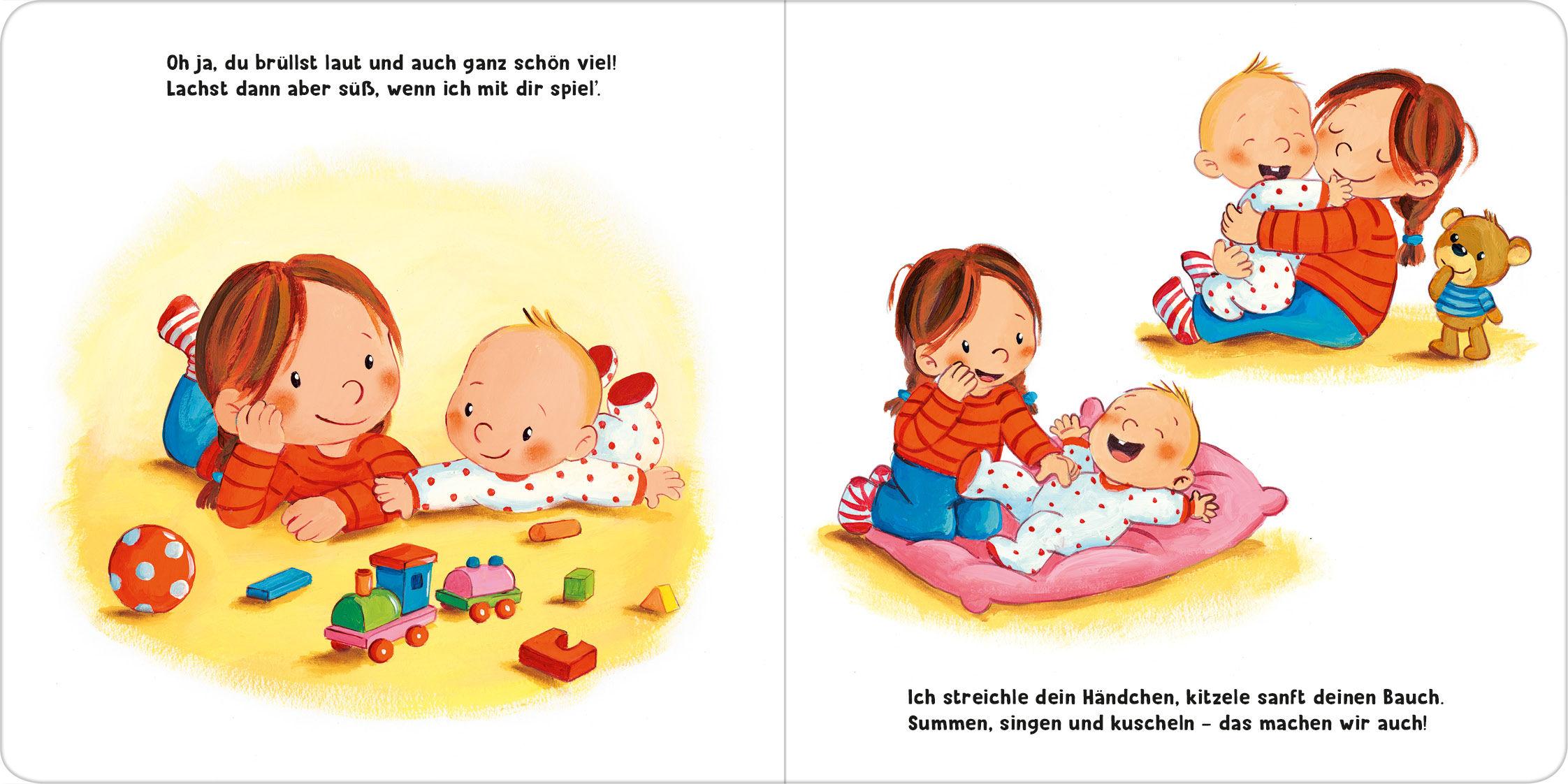 Beispielinhalt (Bild) Juhu, ich bin jetzt große Schwester!