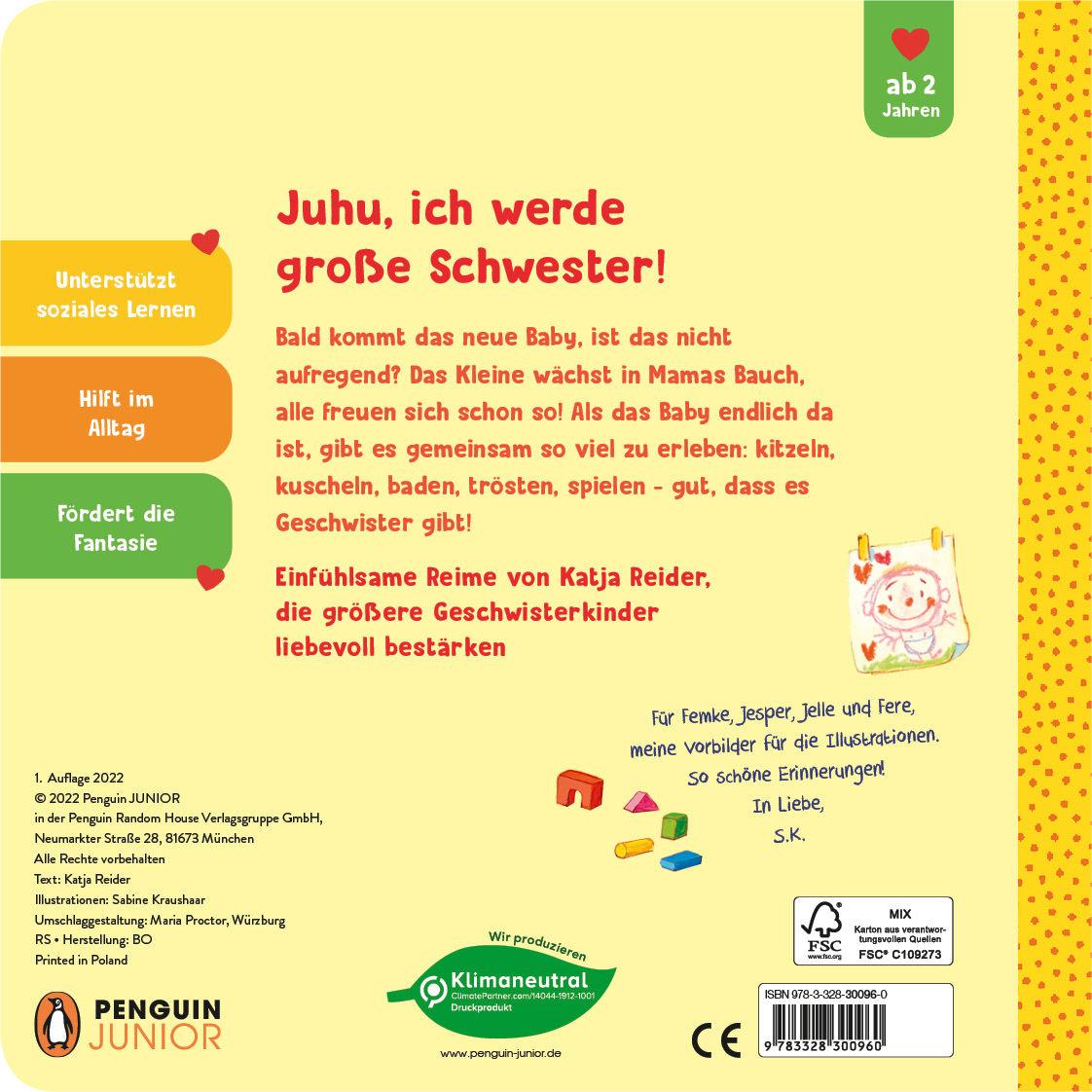 Beispielinhalt (Bild) Juhu, ich bin jetzt große Schwester!