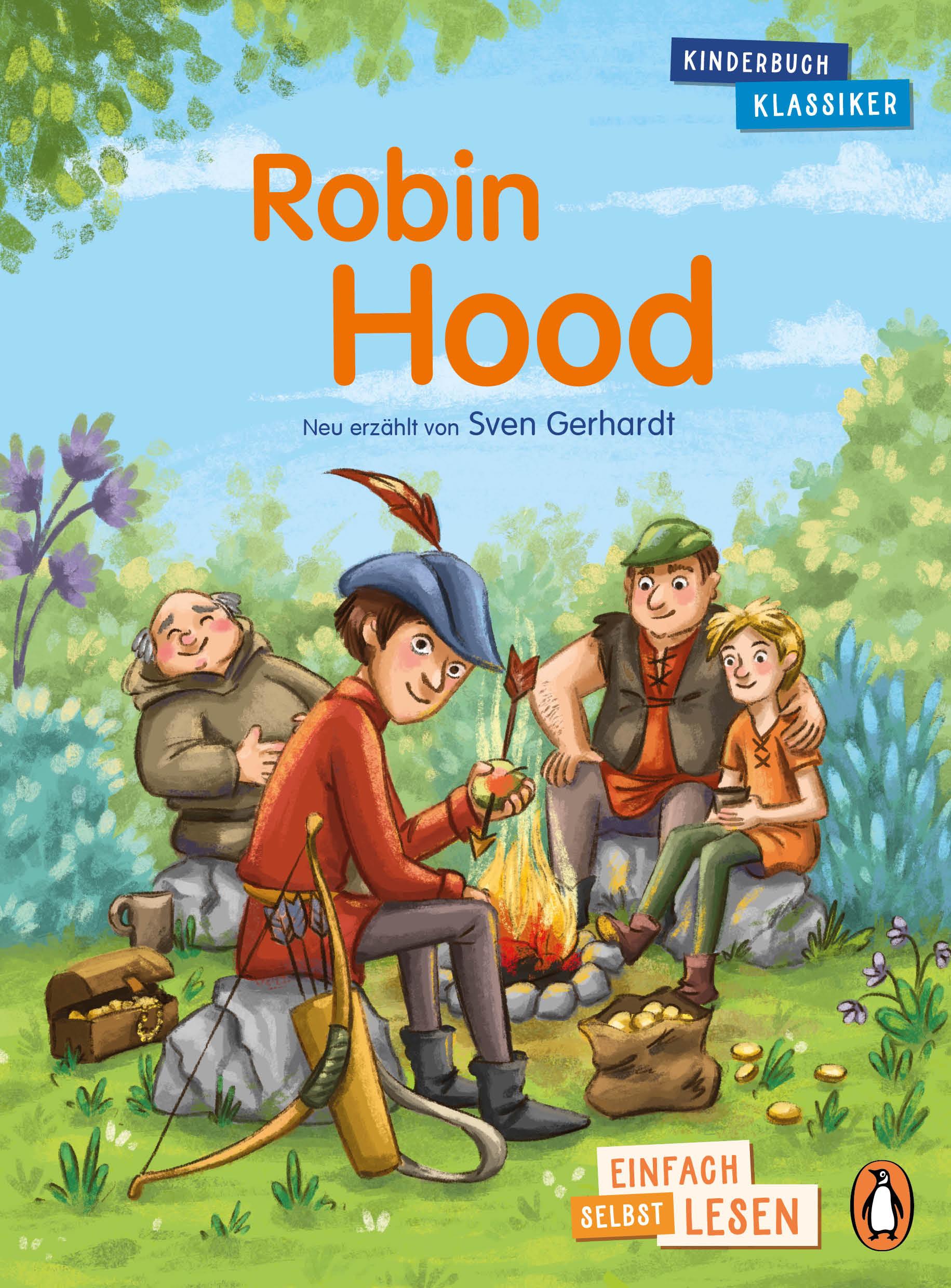 Vorderes Coverbild Penguin JUNIOR - Einfach selbst lesen: Kinderbuchklassiker - Robin Hood