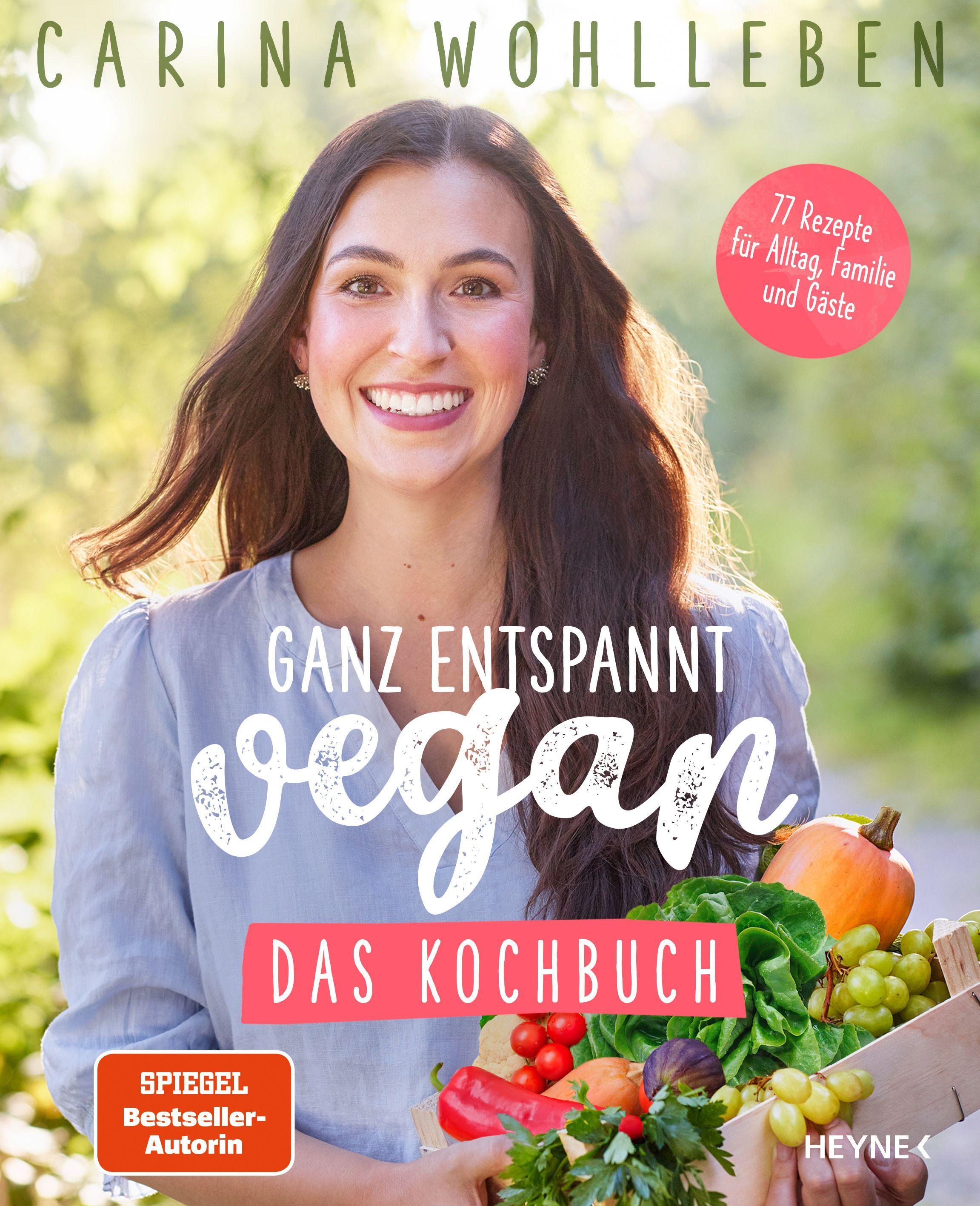 Vorderes Coverbild Ganz entspannt vegan - Das Kochbuch