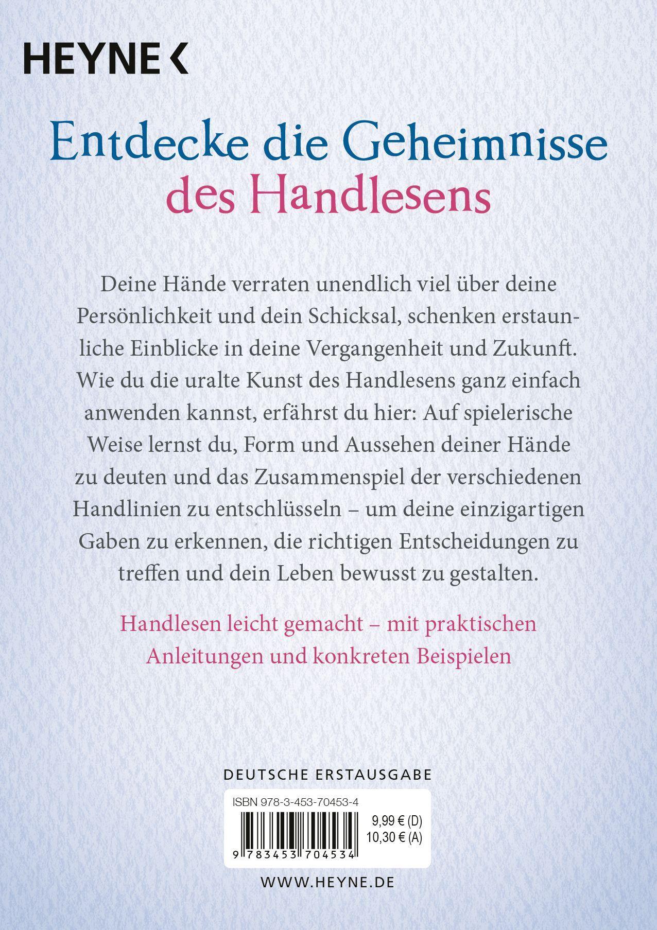 Beispielinhalt (Bild) Das kleine Buch vom Handlesen