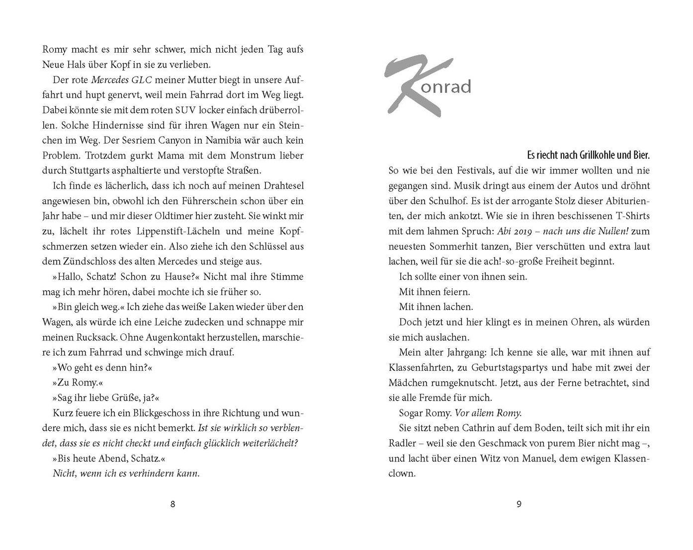 Beispielinhalt (Bild) Morgen irgendwo am Meer - Der Roman zum Film