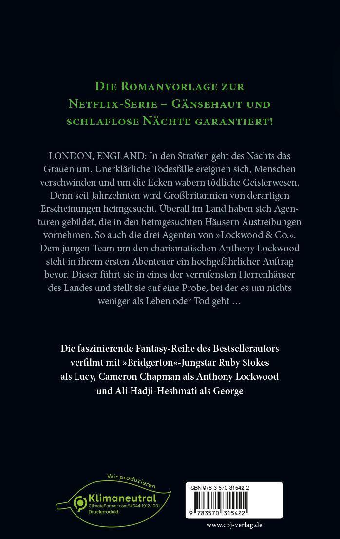 Beispielinhalt (Bild) Lockwood & Co. - Die Seufzende Wendeltreppe - Der Roman zur Serie