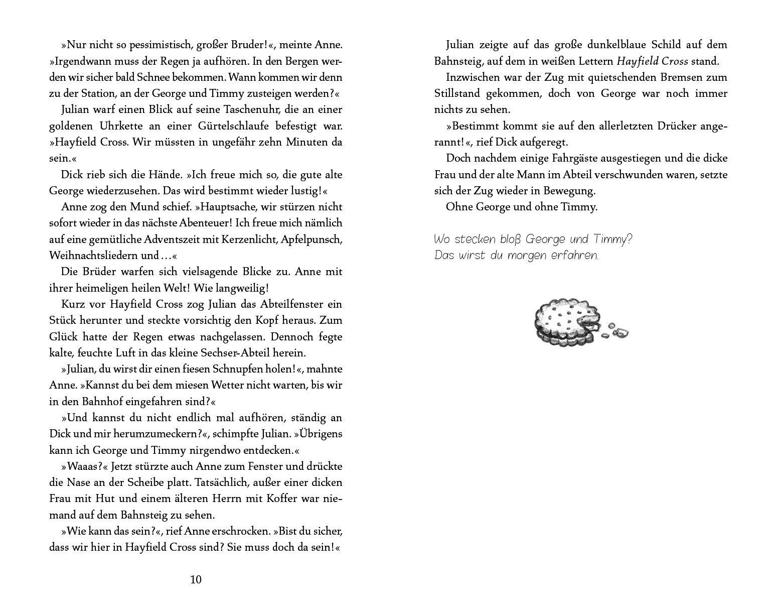 Beispielinhalt (Bild) Fünf Freunde und das Weihnachtsgeheimnis