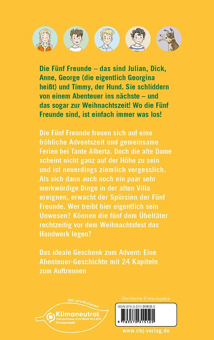 Beispielinhalt (Bild) Fünf Freunde und das Weihnachtsgeheimnis