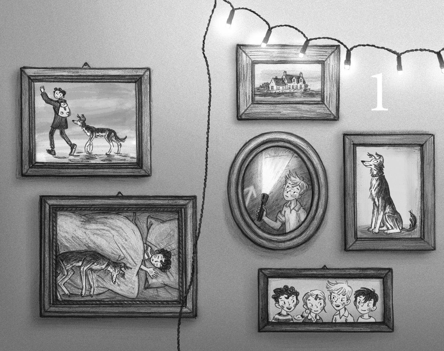 Beispielinhalt (Bild) Fünf Freunde und das Weihnachtsgeheimnis