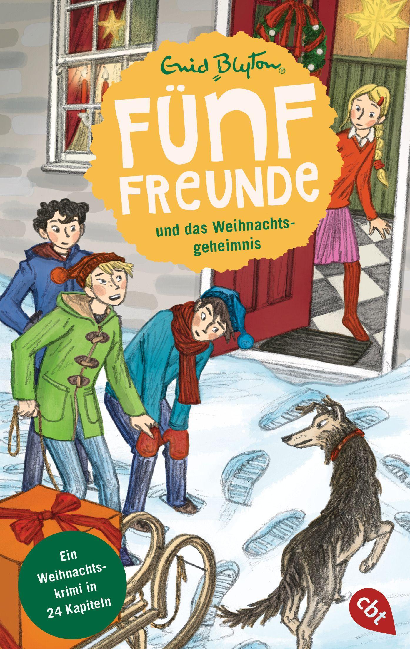 Vorderes Coverbild Fünf Freunde und das Weihnachtsgeheimnis