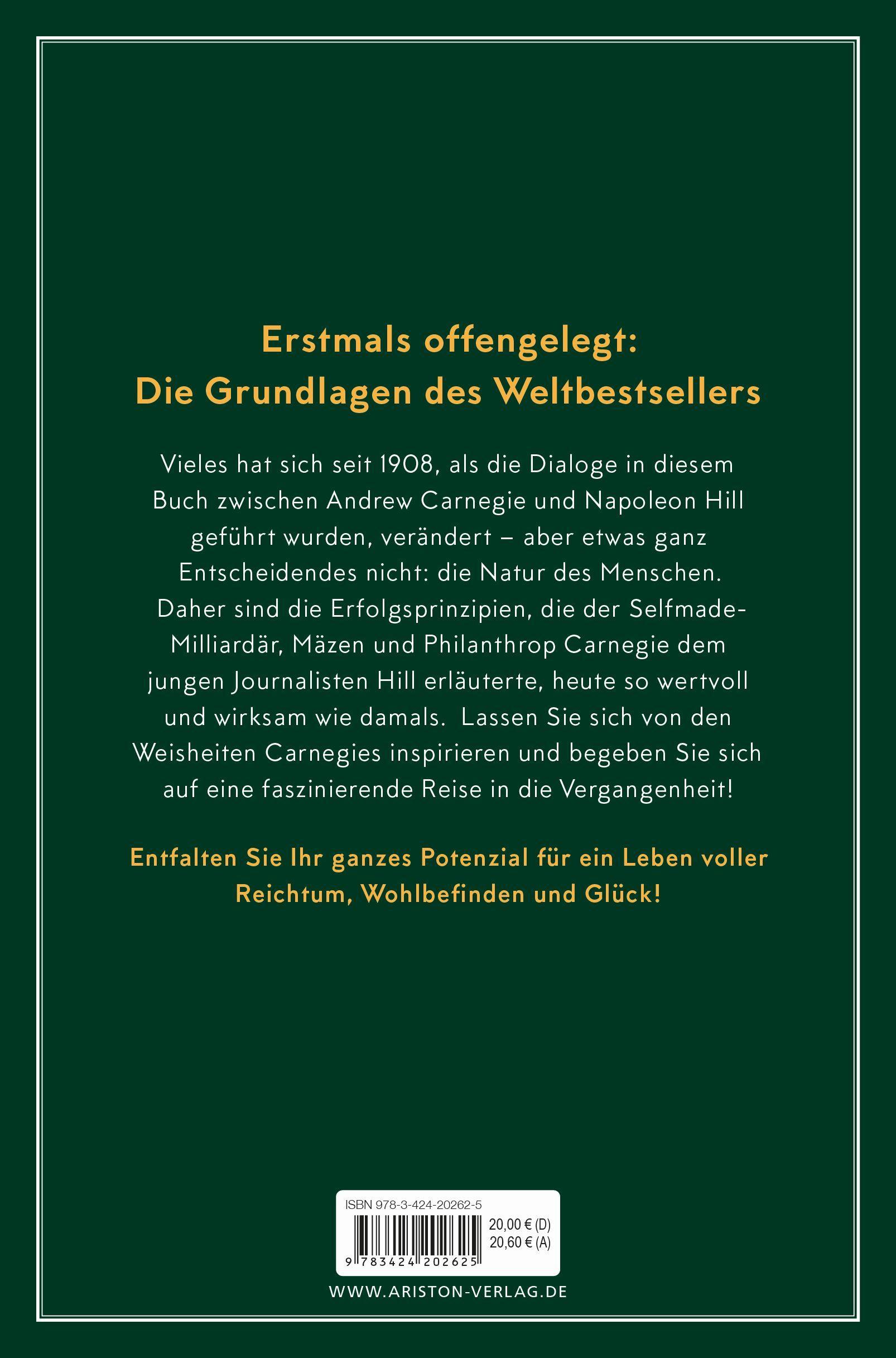 Beispielinhalt (Bild) Denke nach und werde reich - Das Fundament