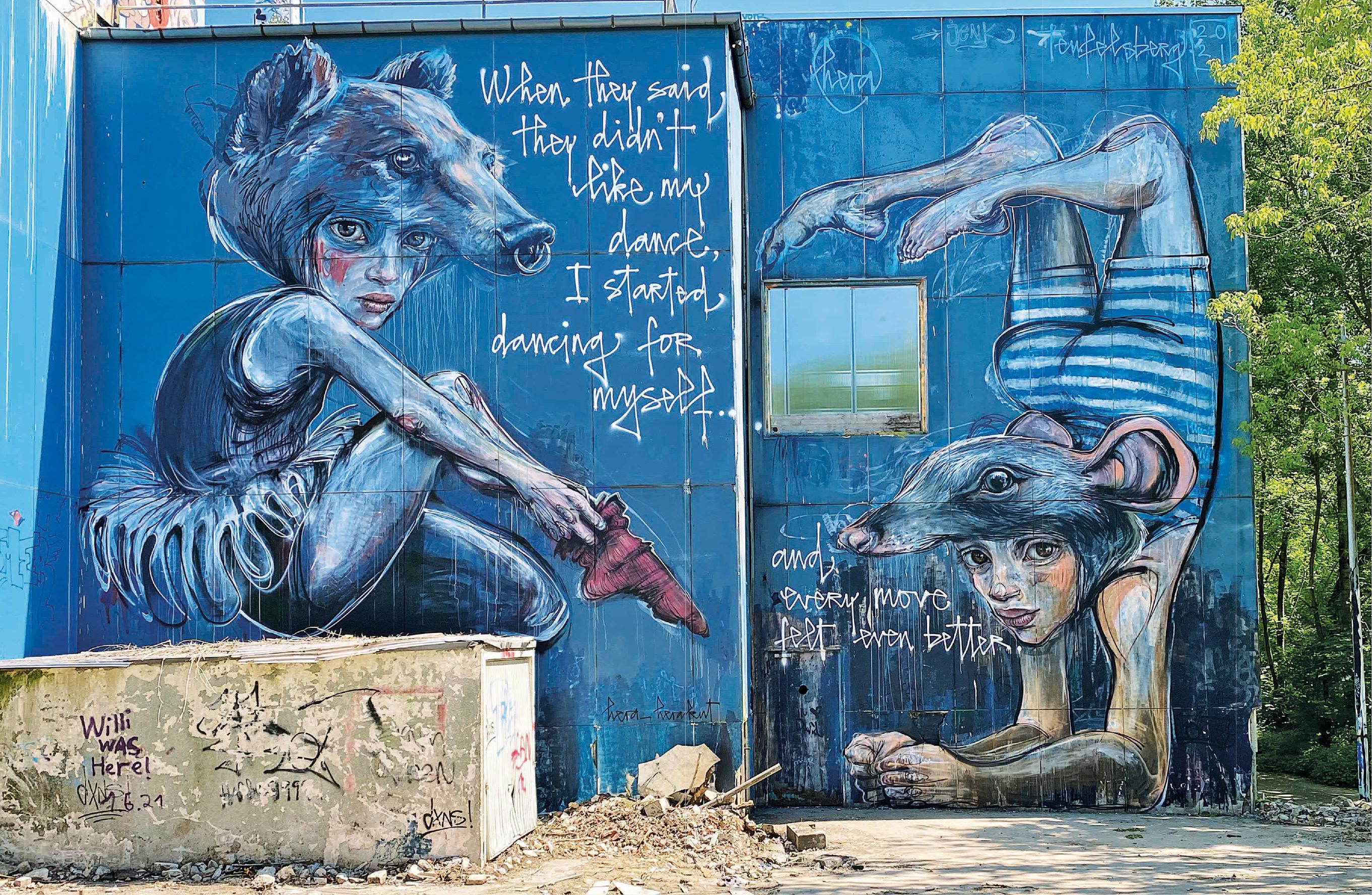 Beispielinhalt (Bild) Street Art is Female (dt.)