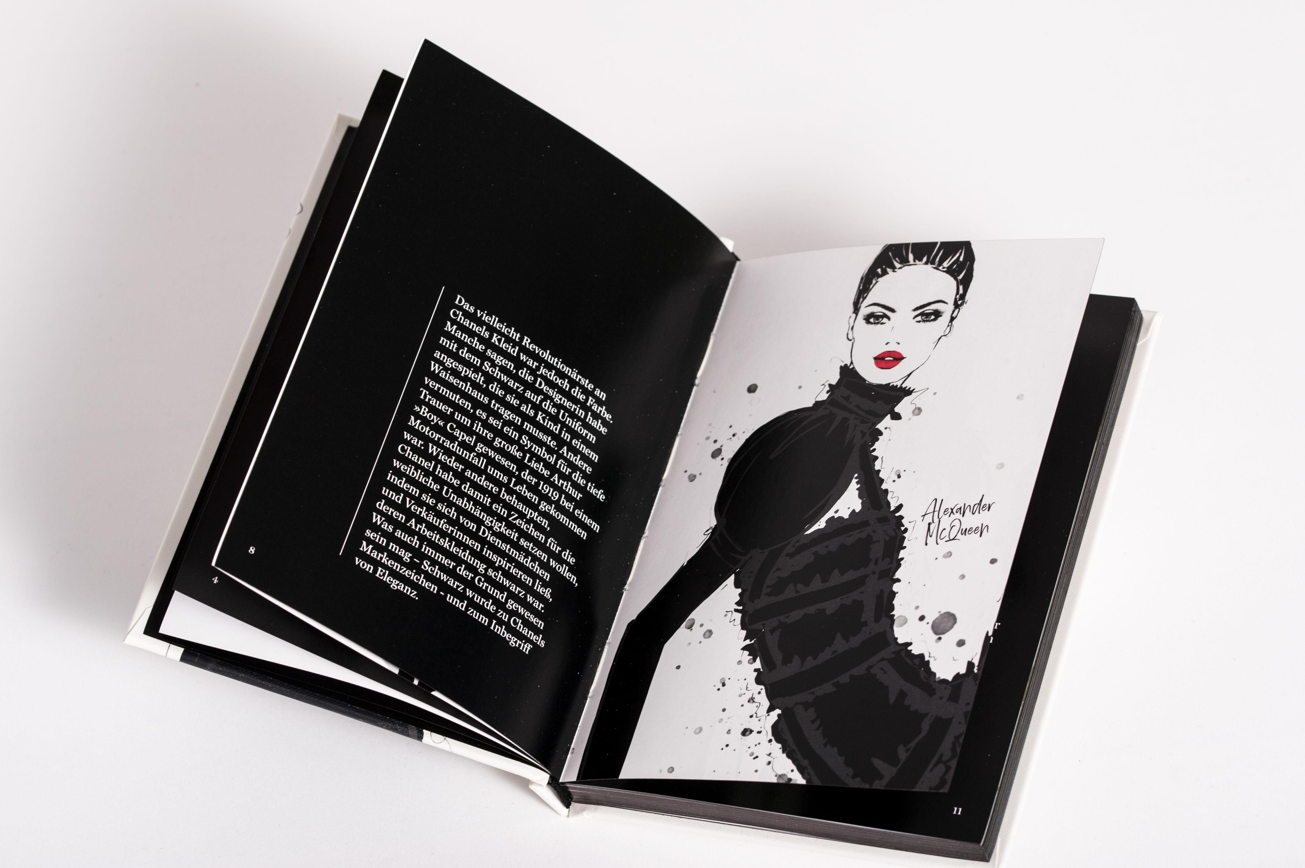 Beispielinhalt (Bild) Das Kleine Schwarze - Eine illustrierte Hommage an einen Modeklassiker