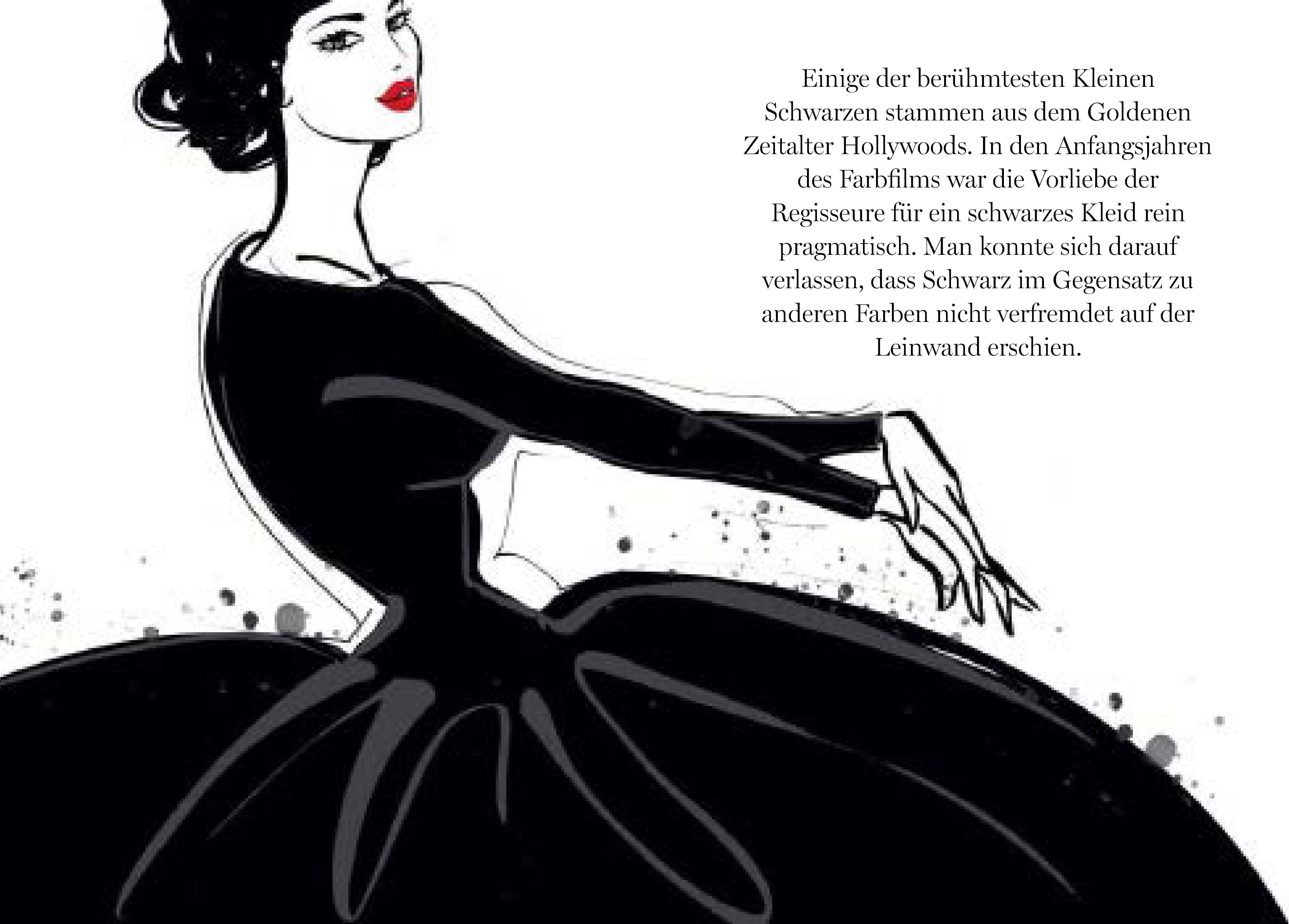 Beispielinhalt (Bild) Das Kleine Schwarze - Eine illustrierte Hommage an einen Modeklassiker