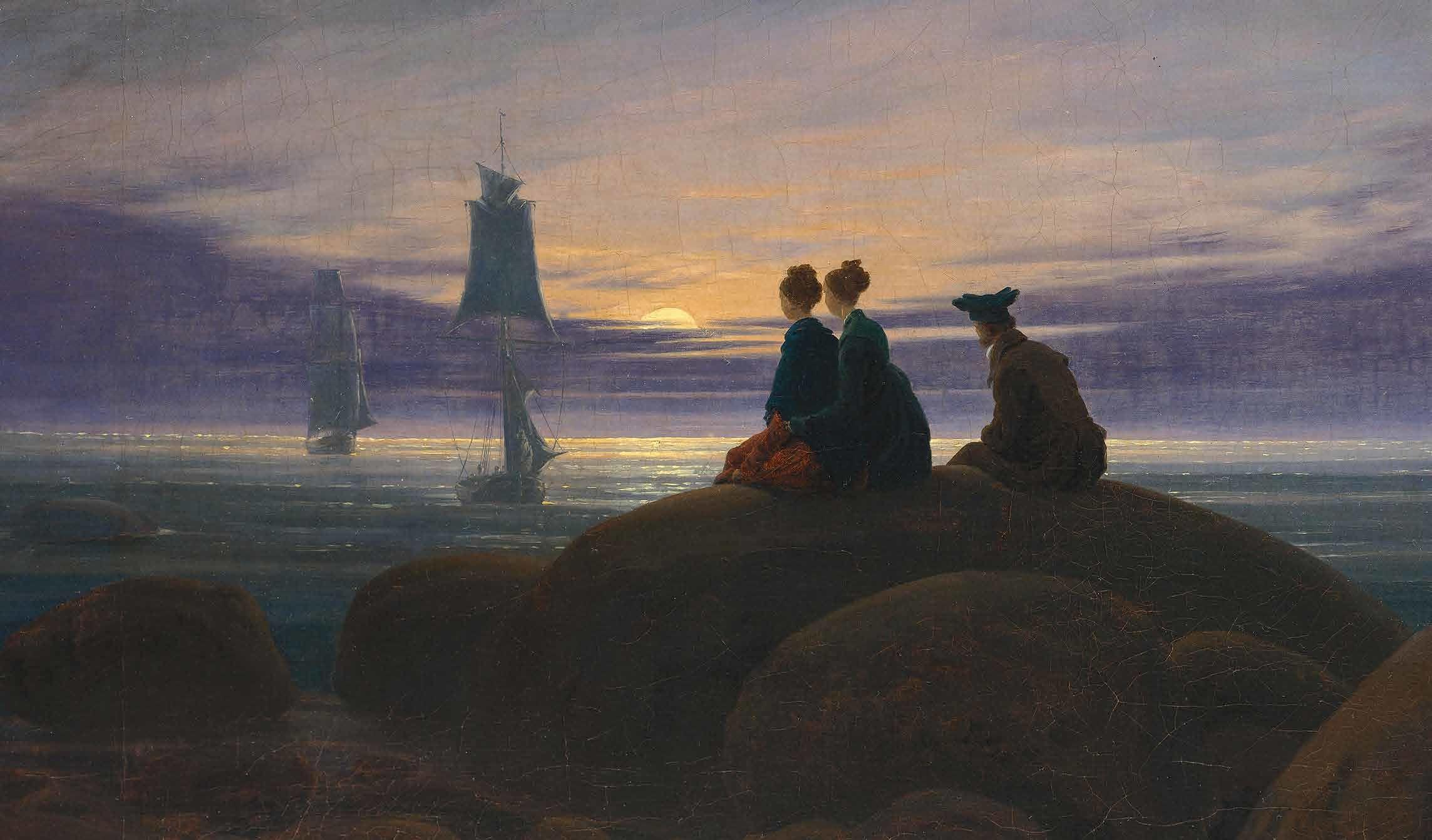 Beispielinhalt (Bild) Caspar David Friedrich: Das Standardwerk über sein Leben und Werk in einer aktualisierten Neuausgabe