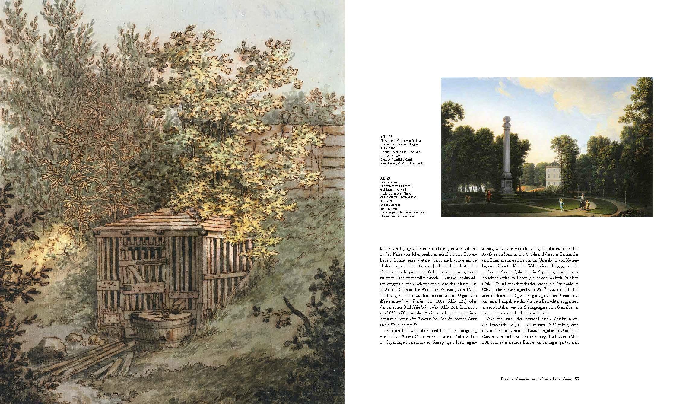 Beispielinhalt (Bild) Caspar David Friedrich: Das Standardwerk über sein Leben und Werk in einer aktualisierten Neuausgabe