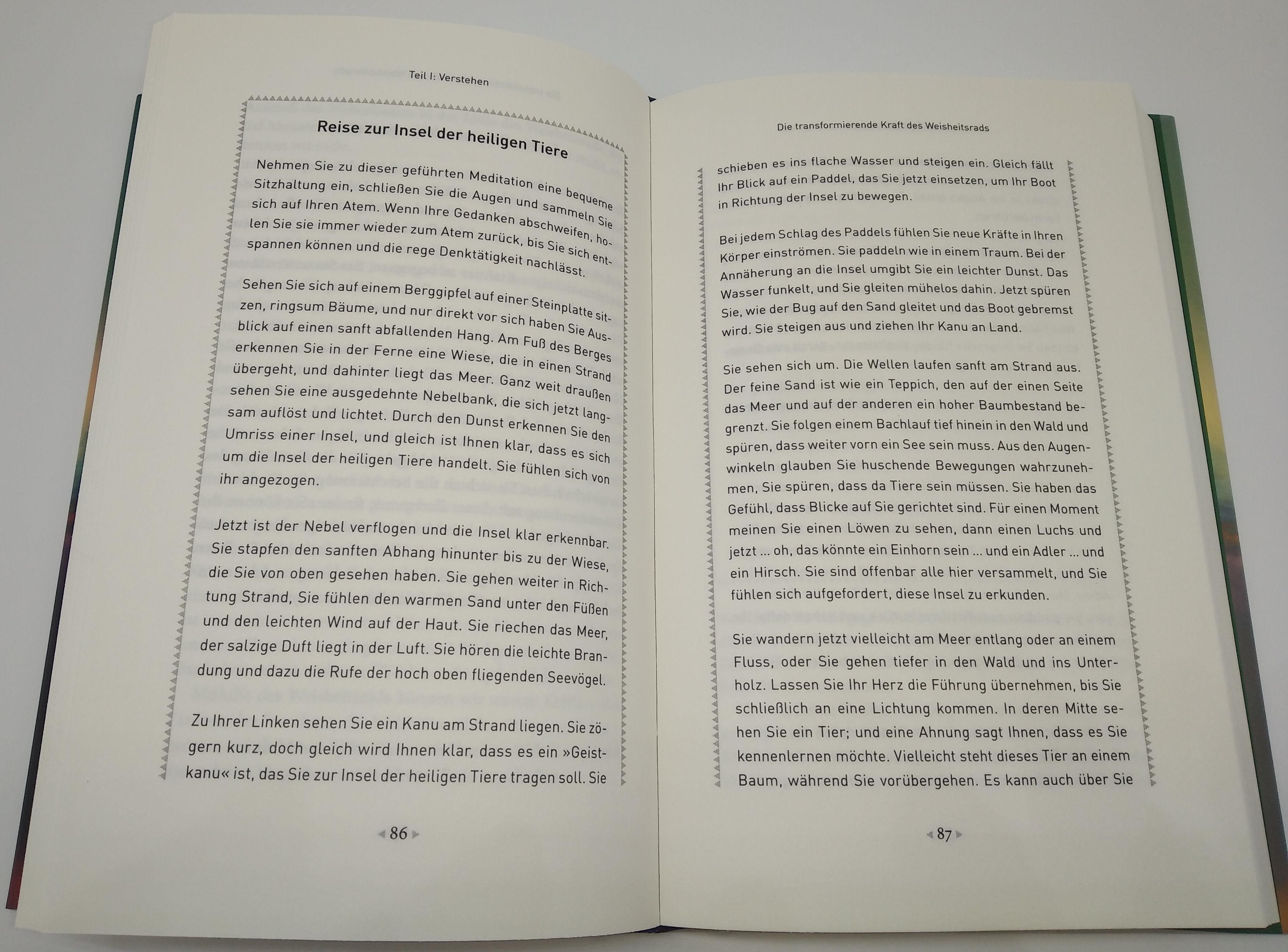 Beispielinhalt (Bild) Das Weisheitsrad