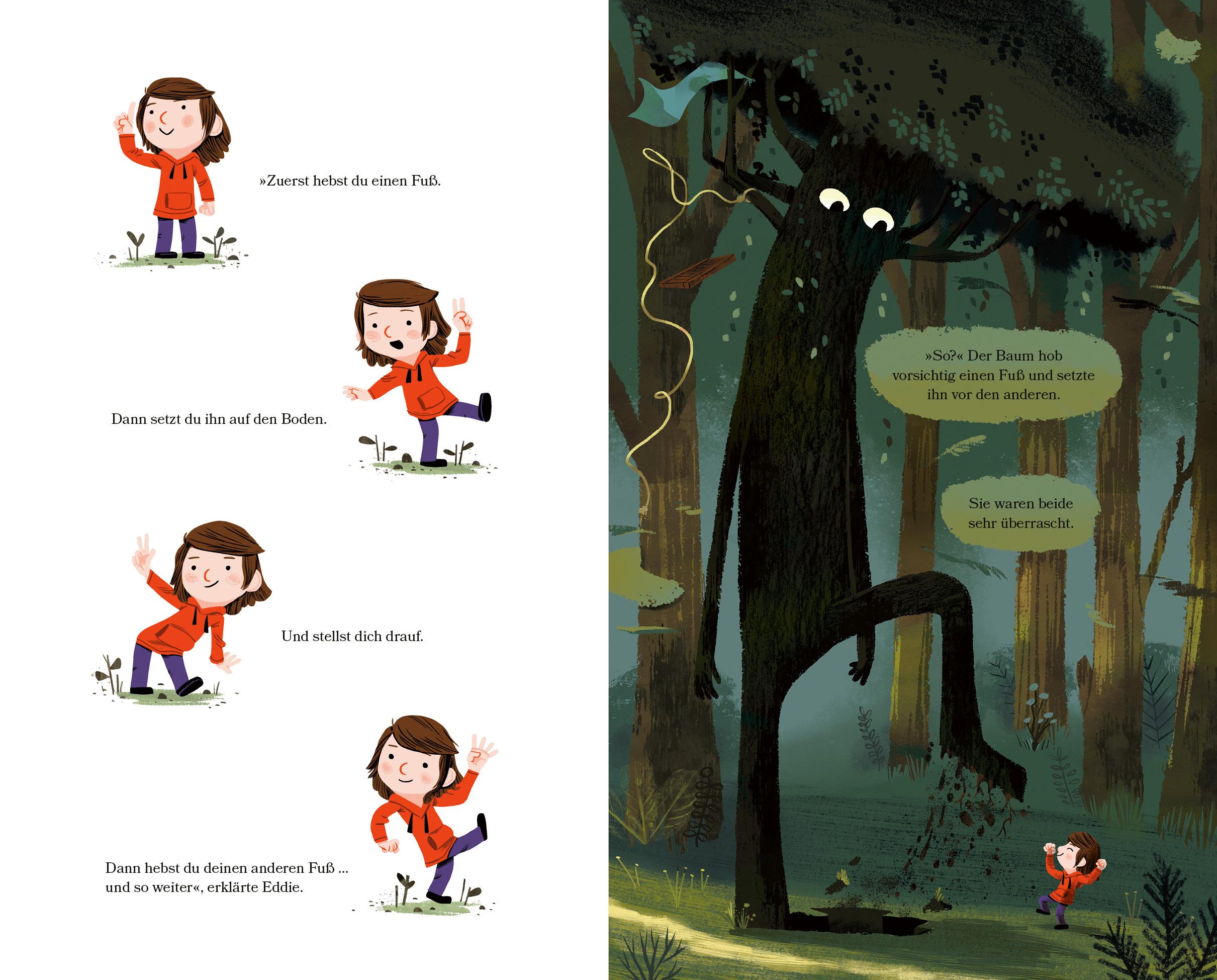 Beispielinhalt (Bild) Eddie und der neugierige Baum